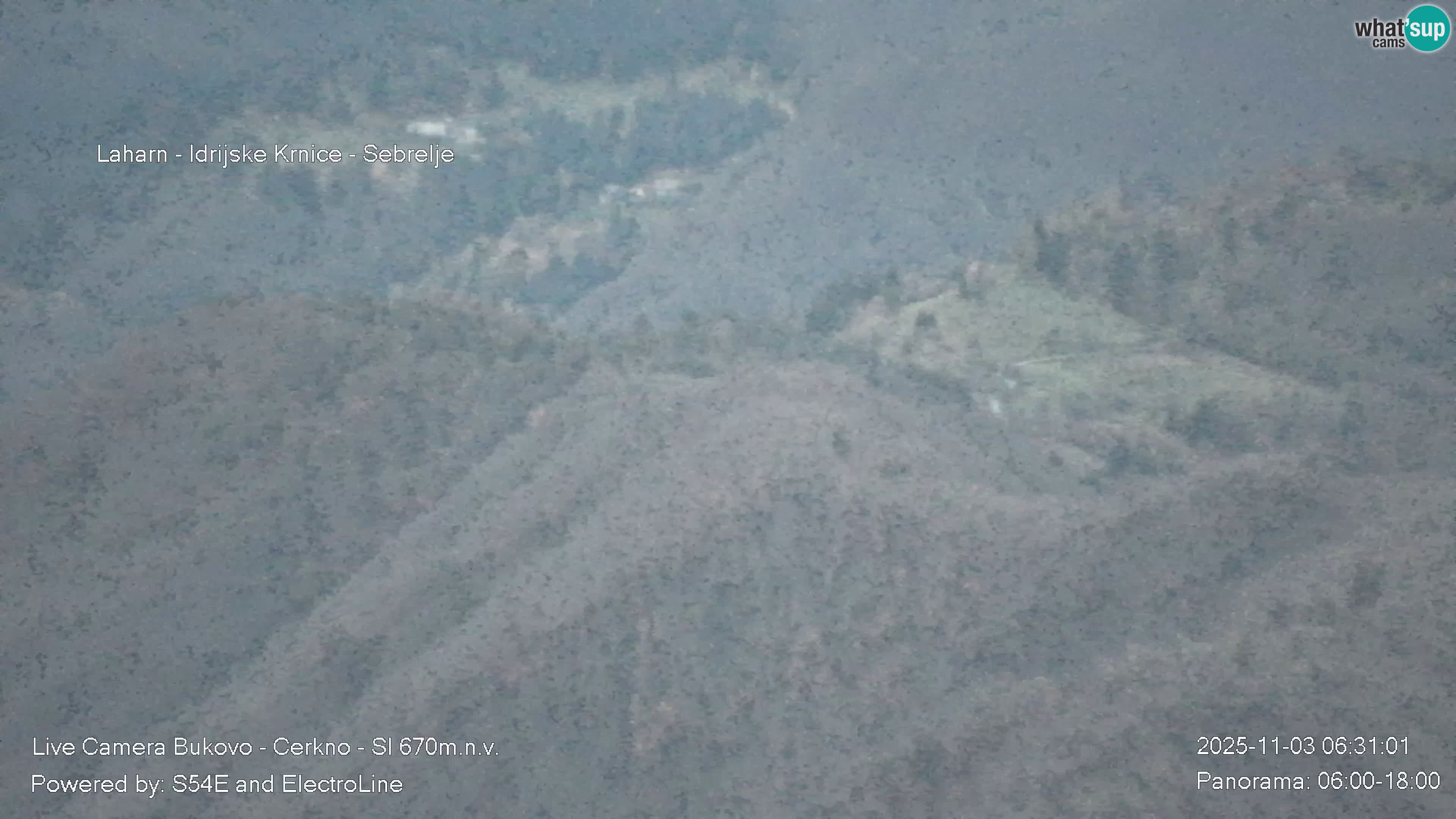 Webcam en vivo Bukovo – Baška grapa | Cerkno | Eslovenia