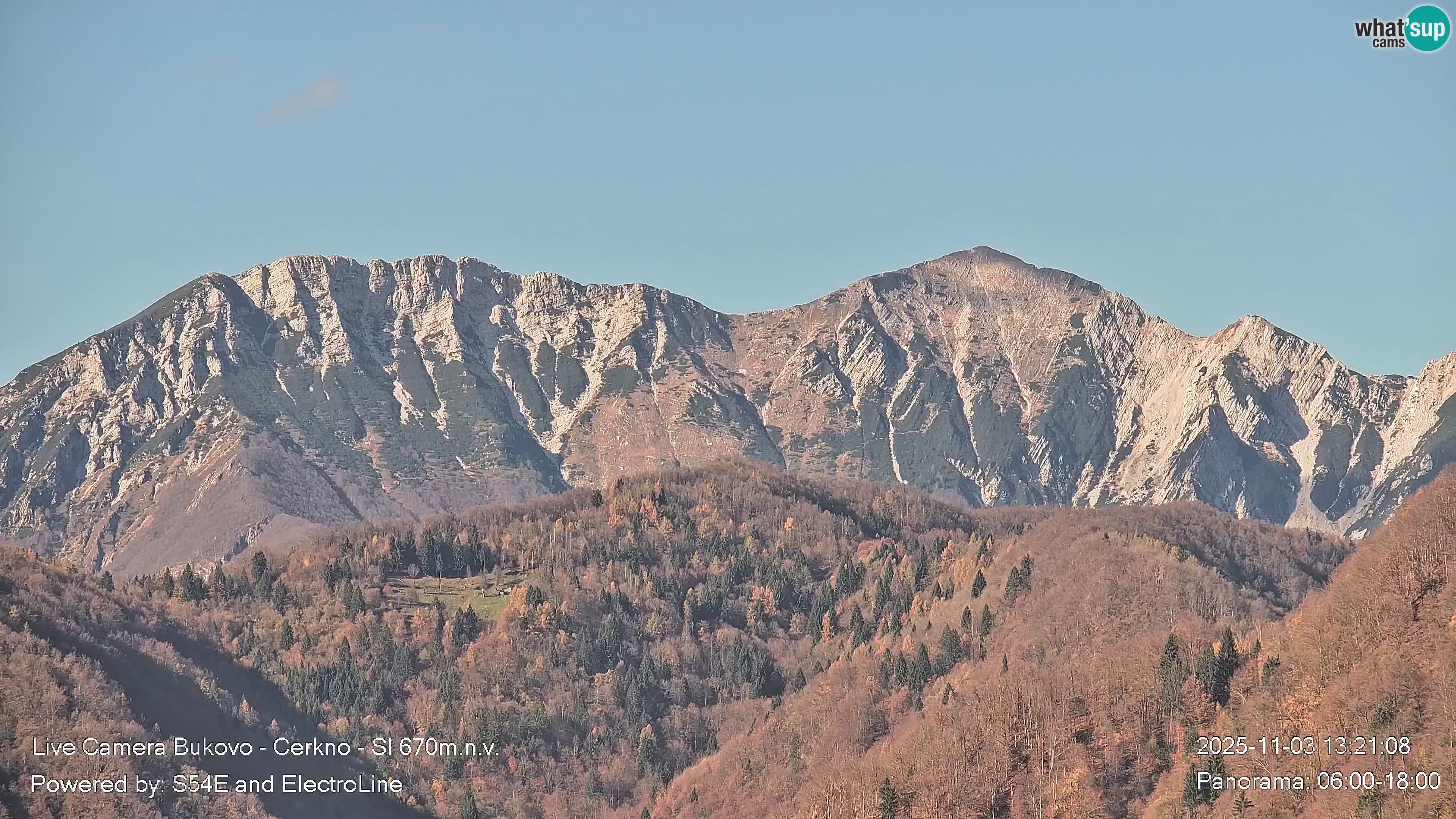 Webcam Bukovo – Baška grapa | Cerkno | Slovenia