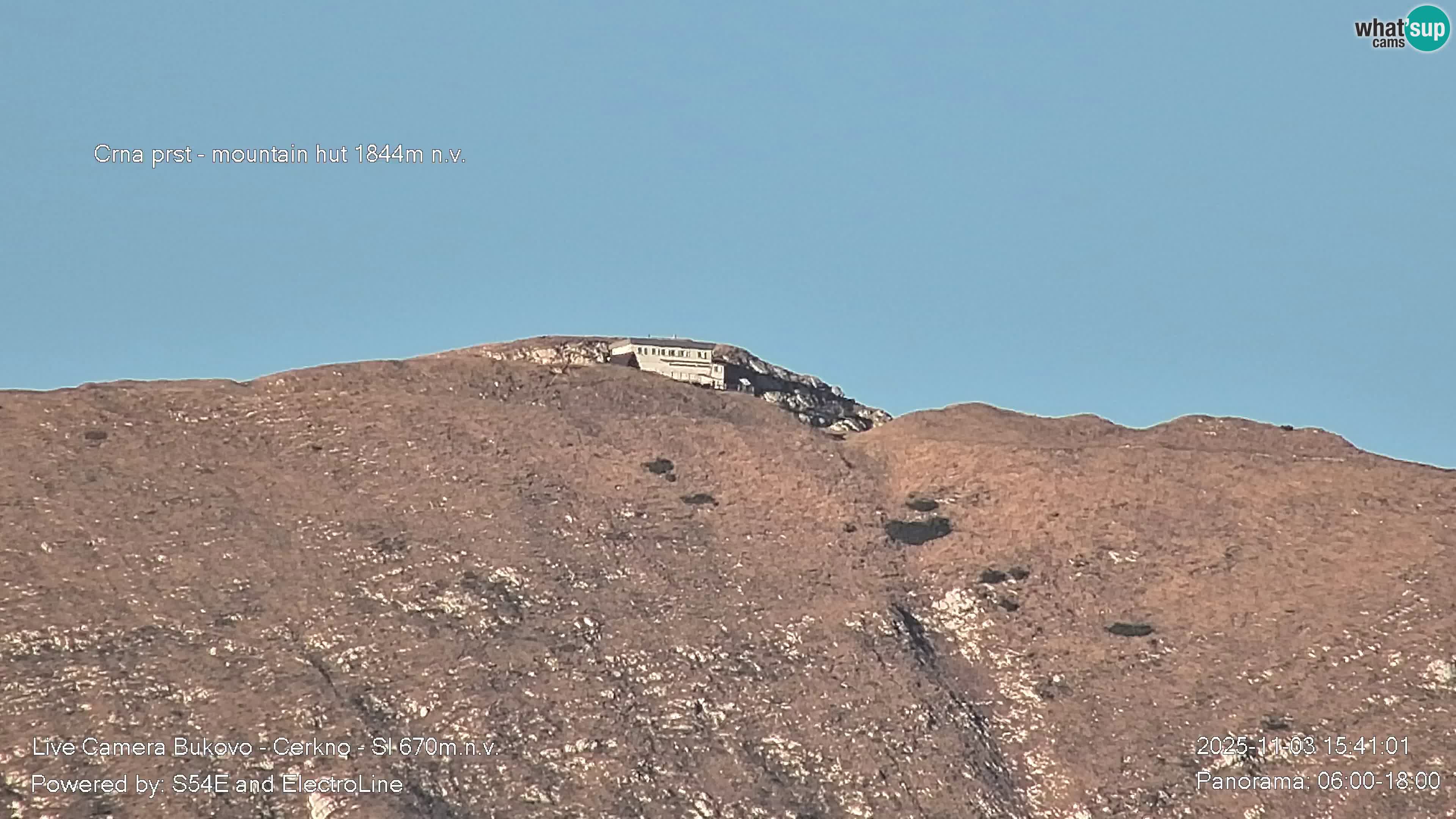 Web kamera Bukovo – Baška grapa | Cerkno | Slovenija