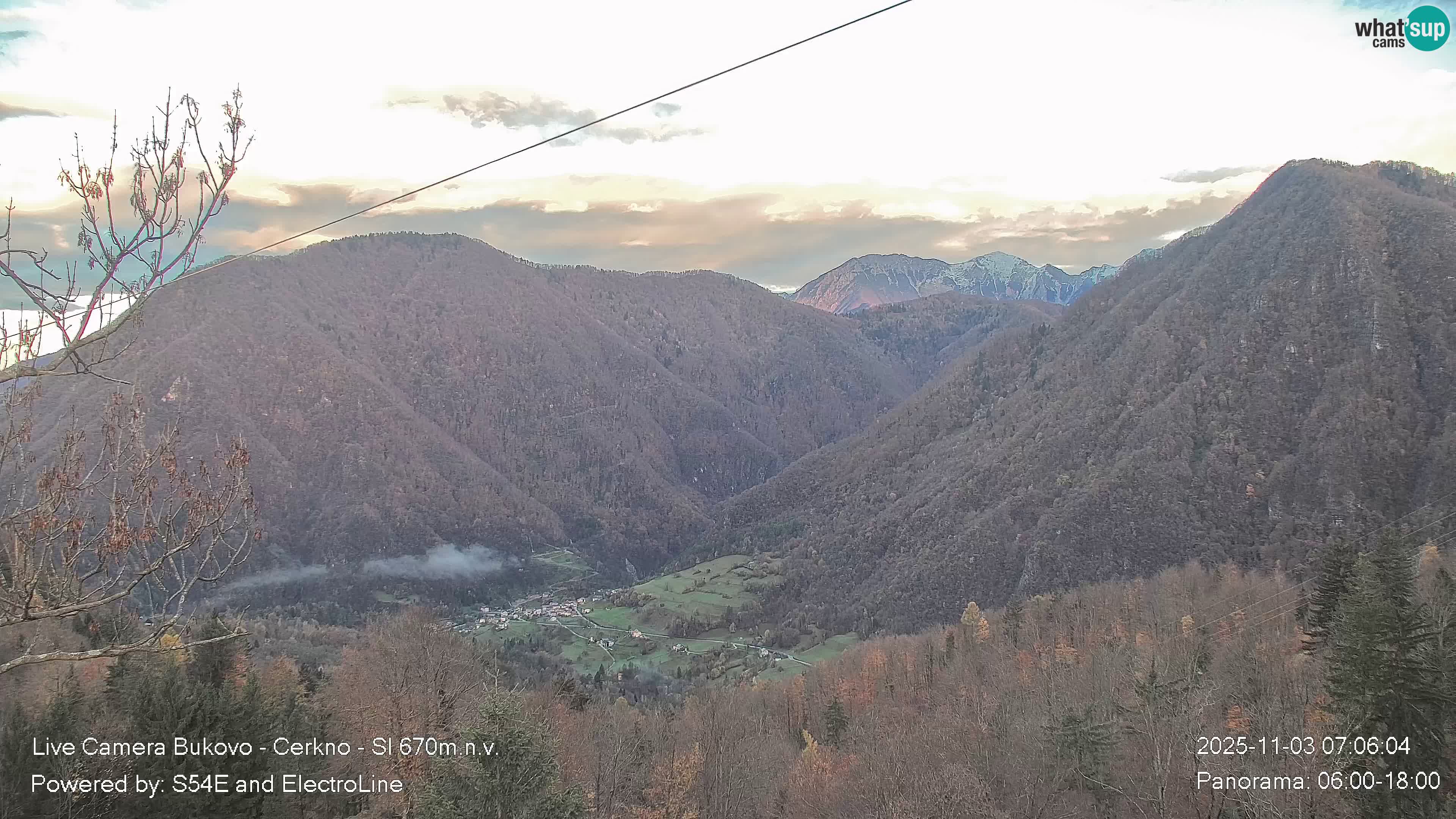 Bukovo Webcam – Baška grapa | Cerkno | Slowenien
