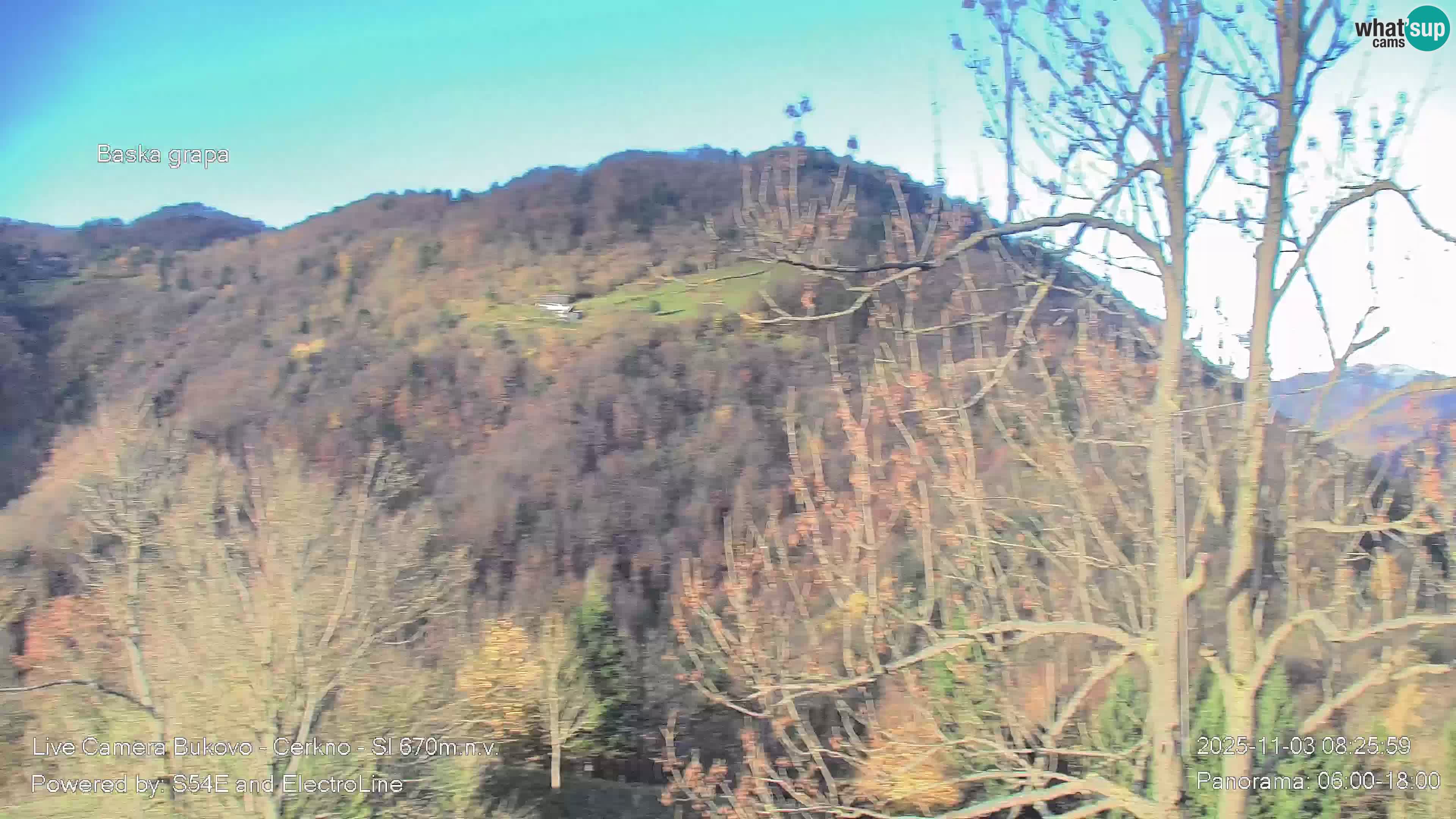 Kamera Bukovo – Baška grapa | Cerkno
