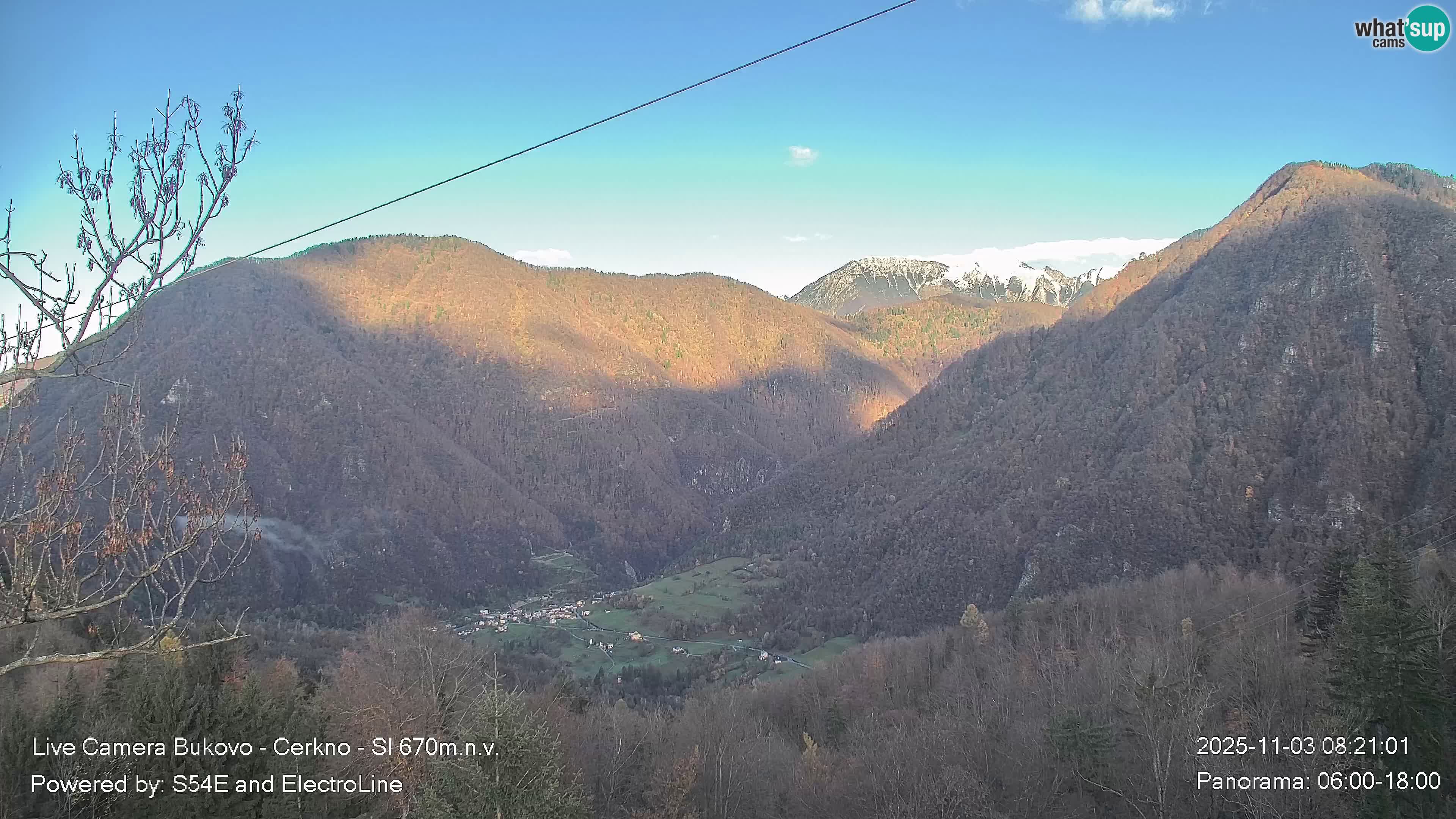 Webcam Bukovo – Baška grapa | Cerkno | Slovenia