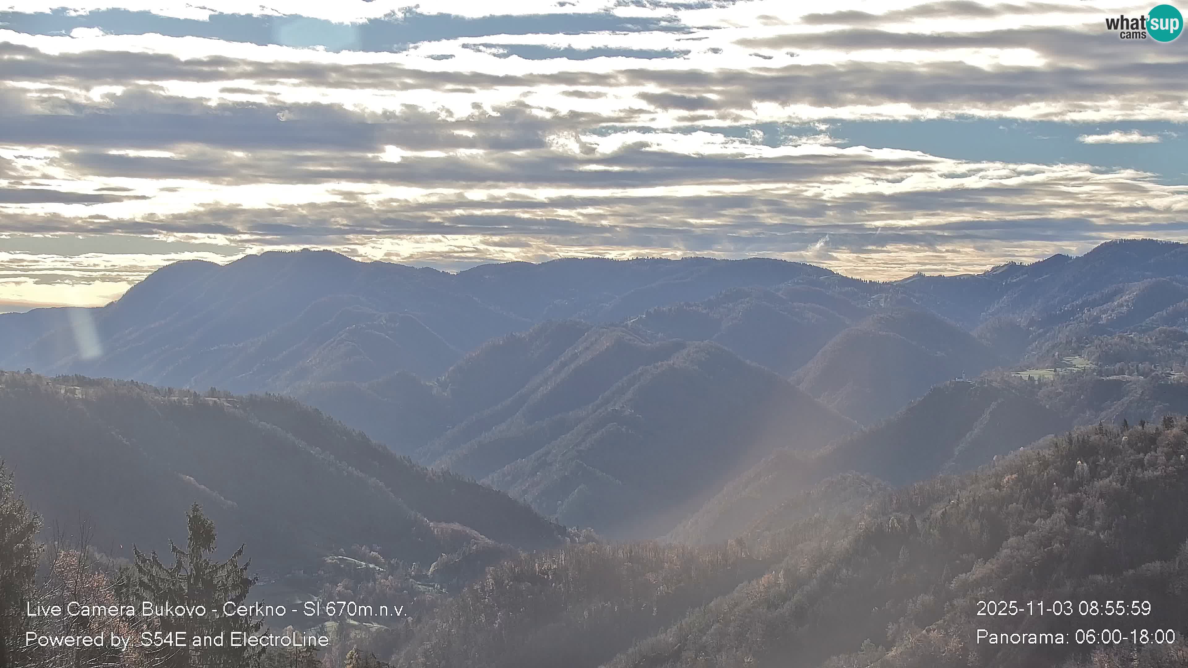 Web kamera Bukovo – Baška grapa | Cerkno | Slovenija