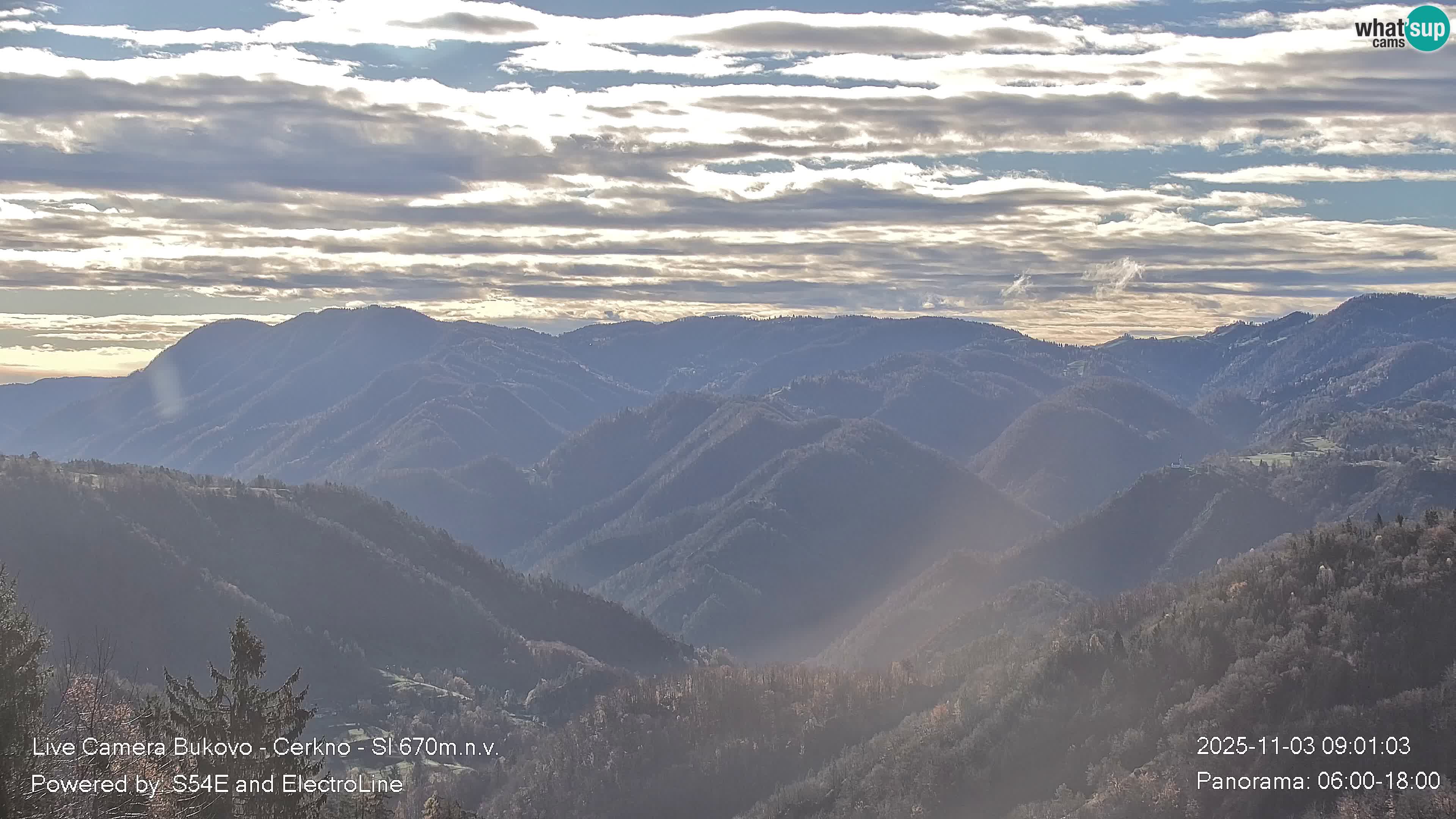 Webcam en vivo Bukovo – Baška grapa | Cerkno | Eslovenia