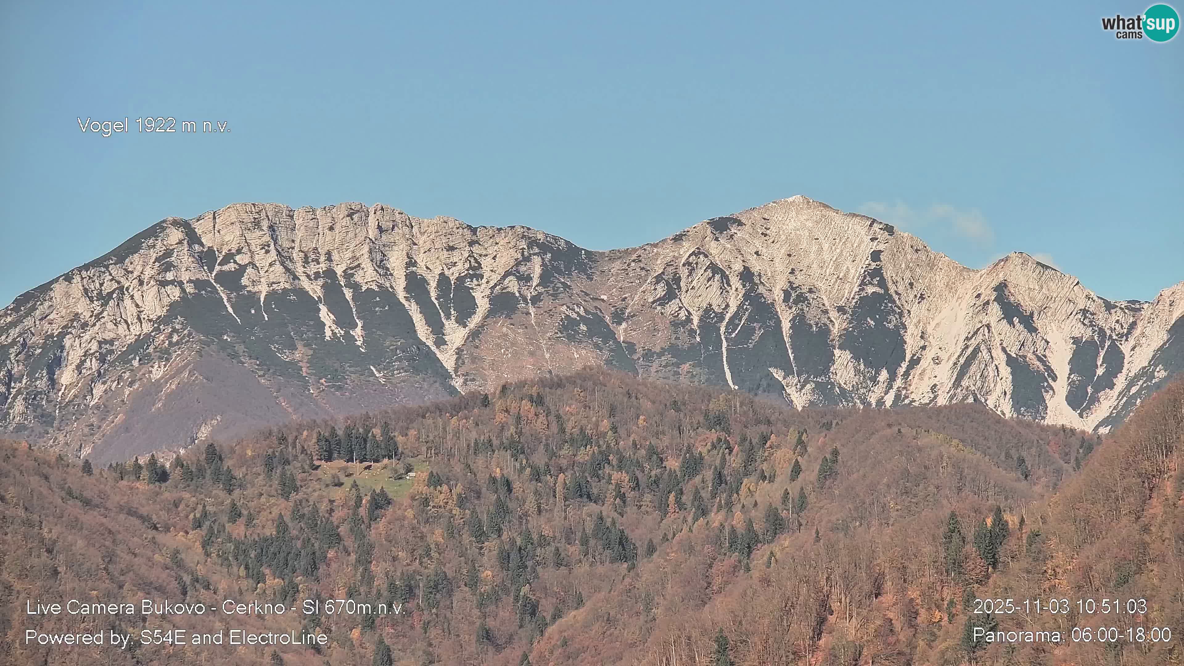 Webcam Bukovo – Baška grapa | Cerkno | Slovenia