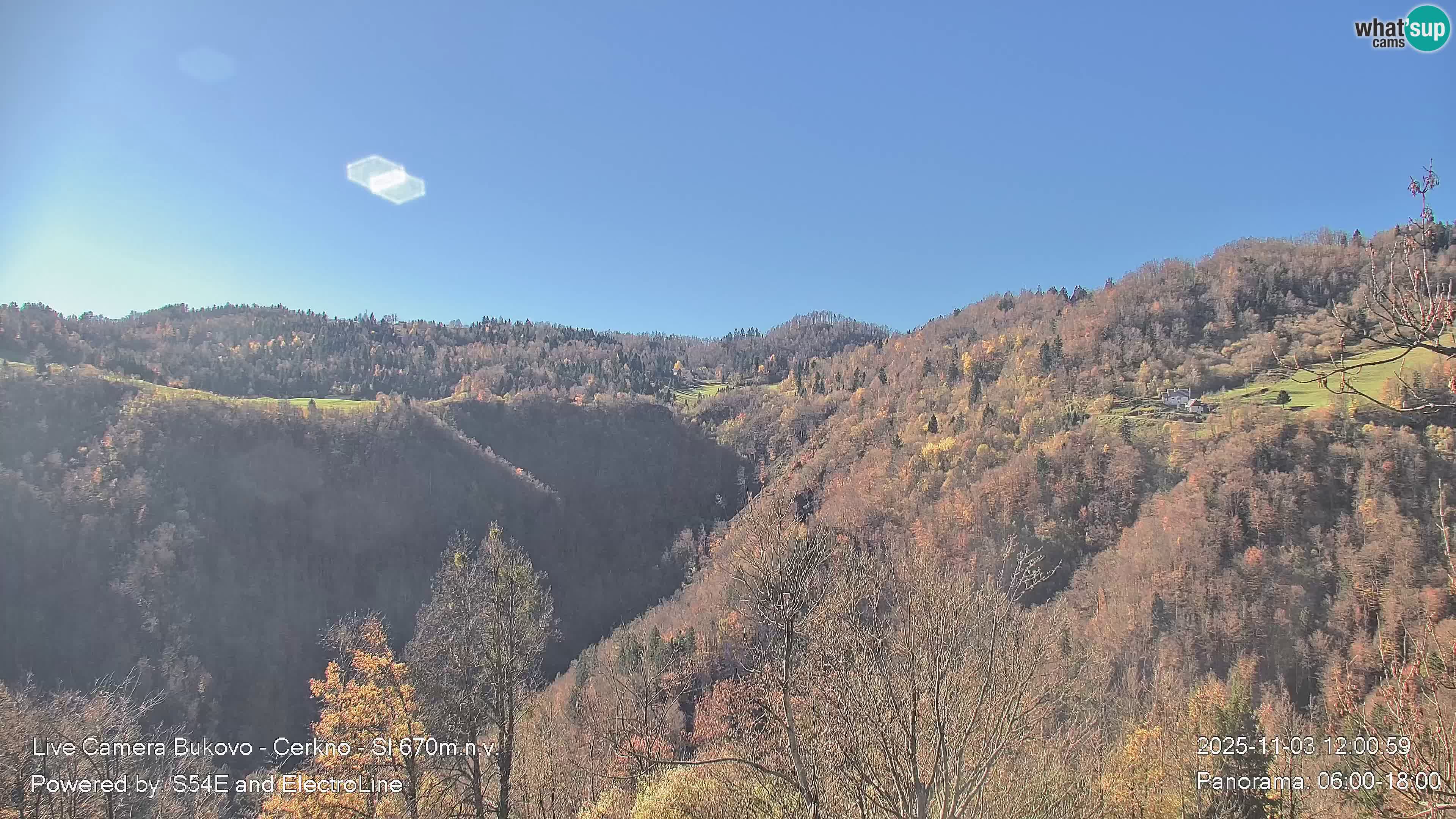 Bukovo Webcam – Baška grapa | Cerkno | Slowenien