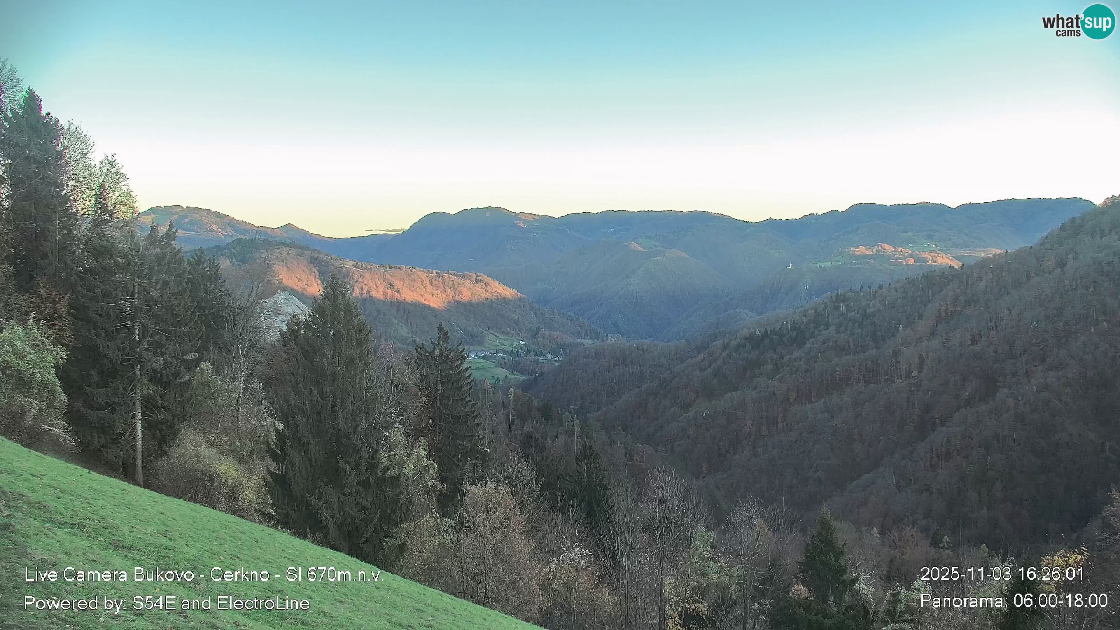 Webcam Bukovo – Baška grapa | Cerkno | Slovenia