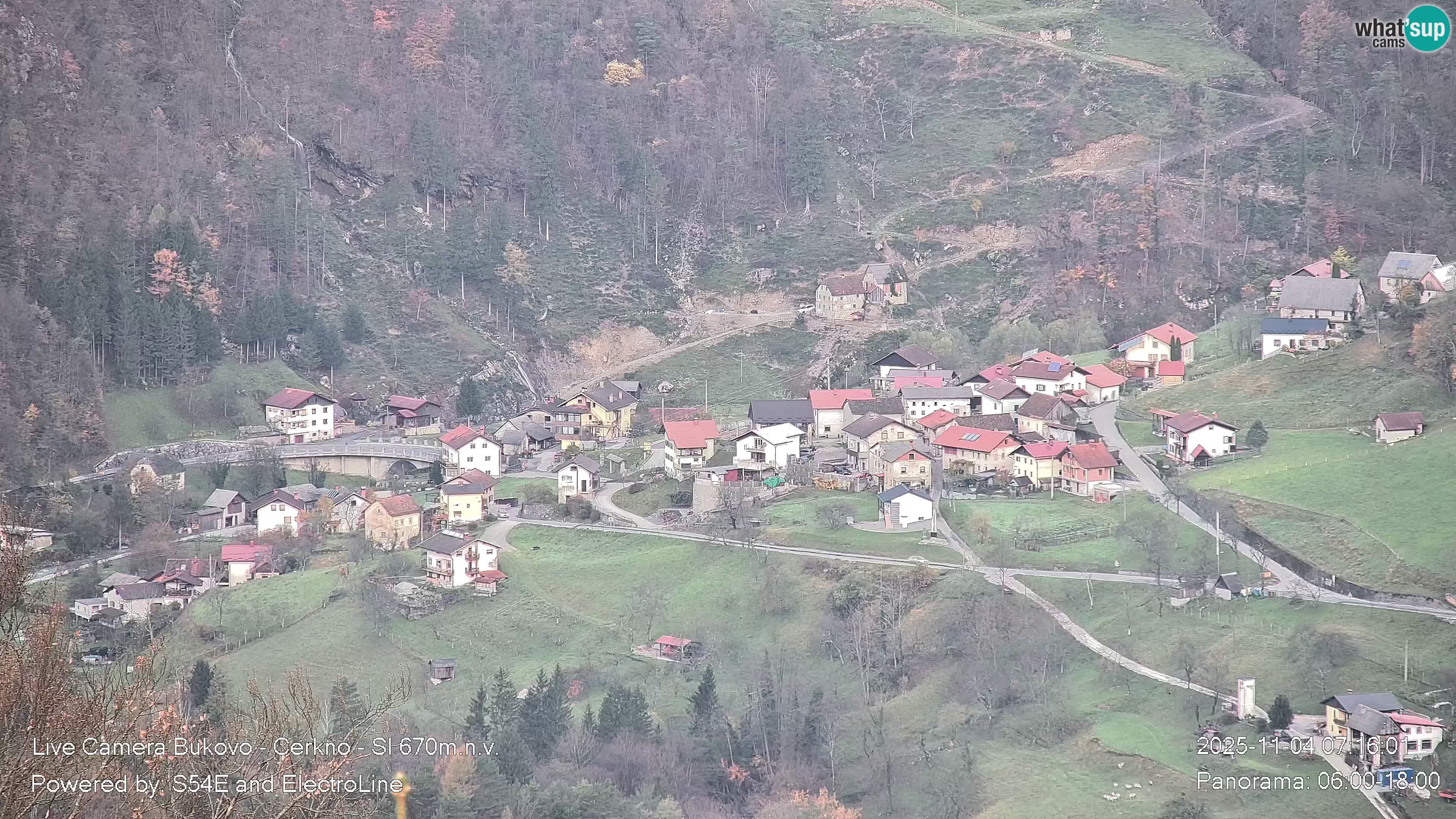 Webcam Bukovo – Baška grapa | Cerkno | Slovenia