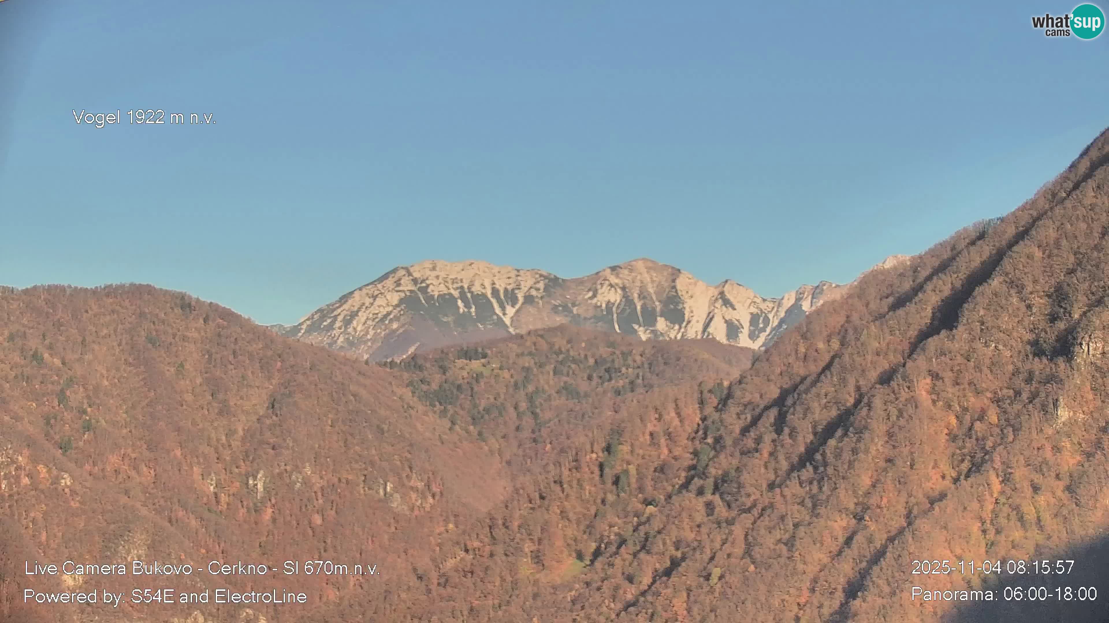 Webcam Bukovo – Baška grapa | Cerkno | Slovénie