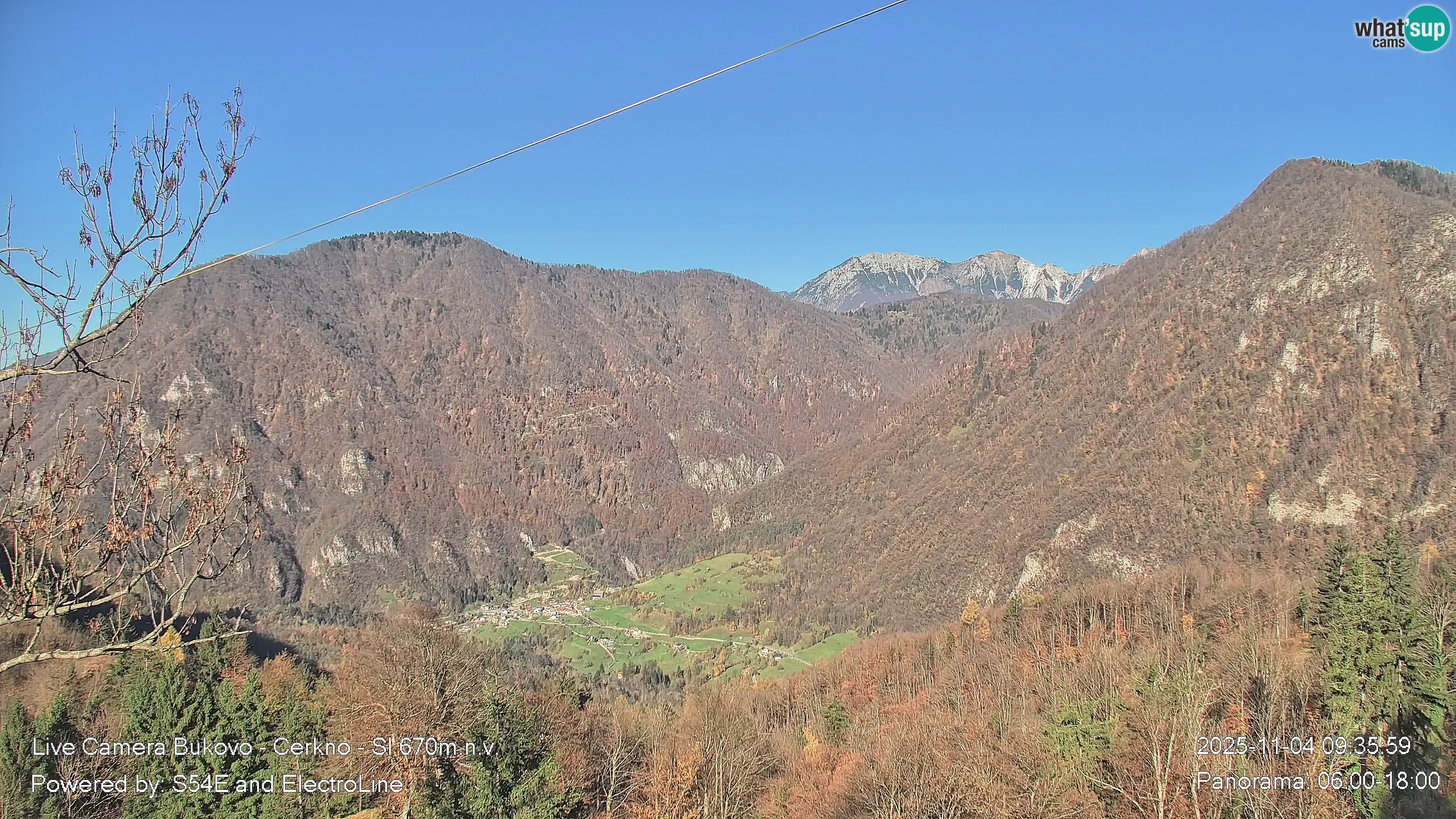 Bukovo Webcam – Baška grapa | Cerkno | Slowenien
