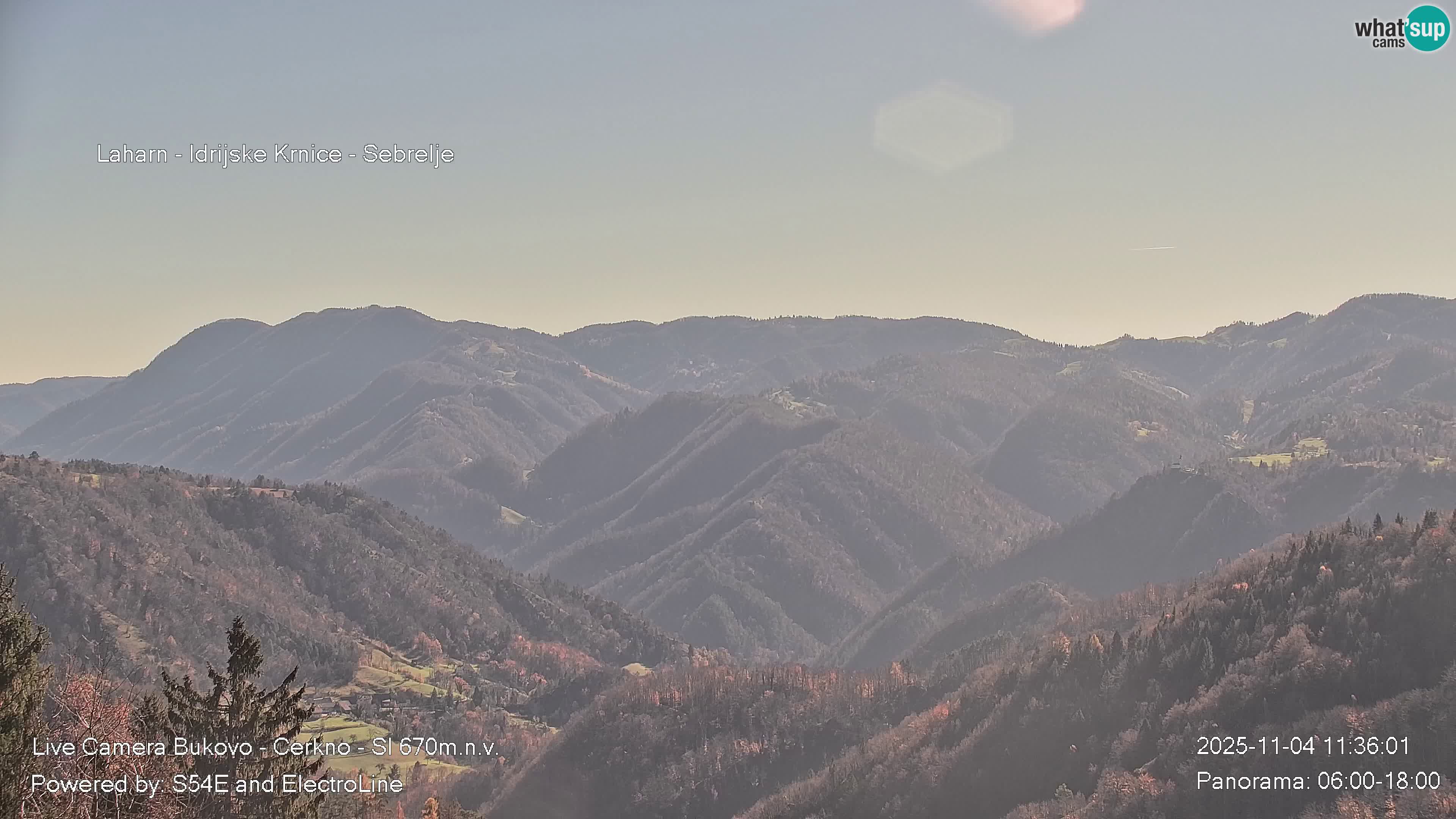 Web kamera Bukovo – Baška grapa | Cerkno | Slovenija