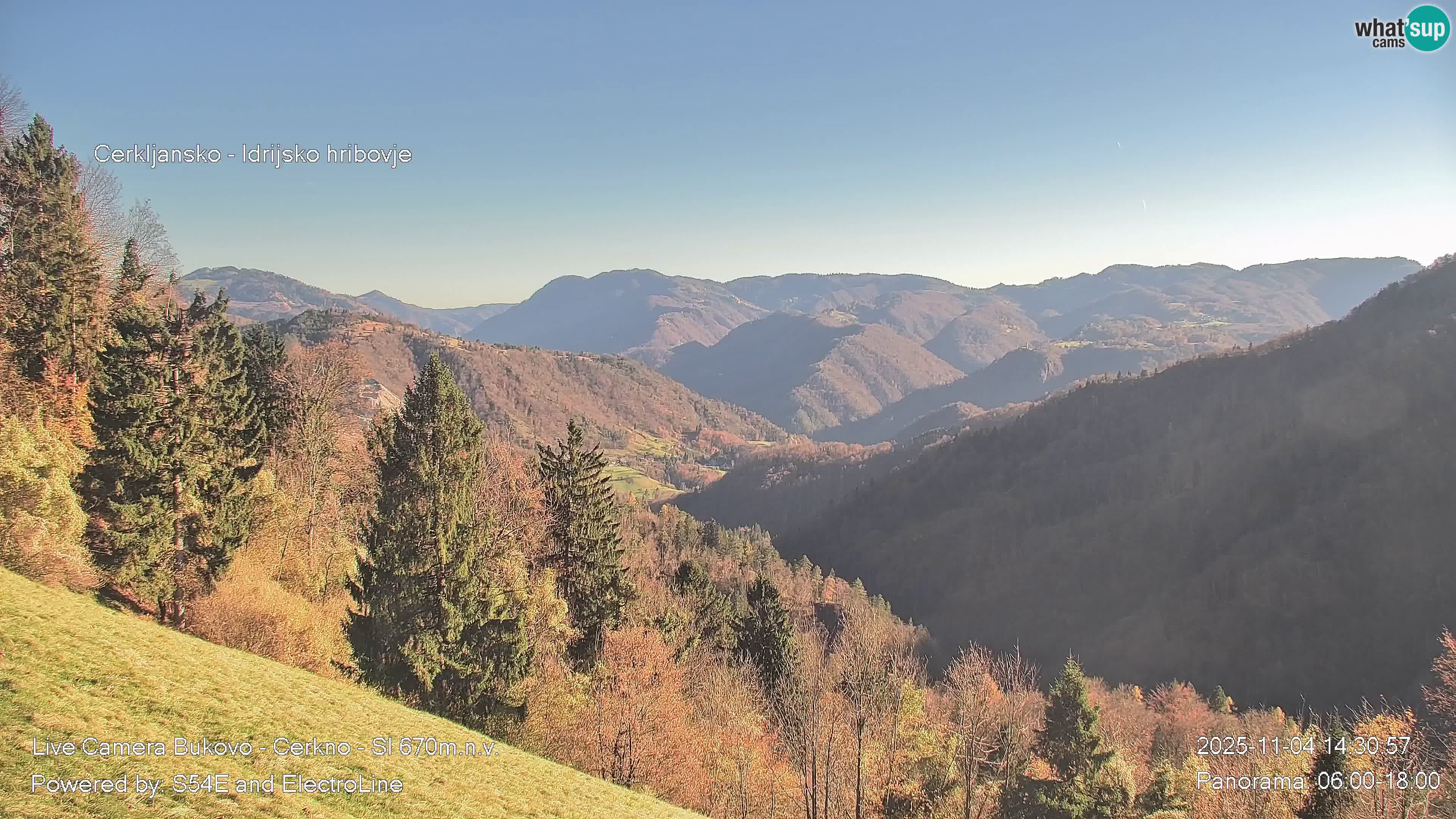 Webcam en vivo Bukovo – Baška grapa | Cerkno | Eslovenia