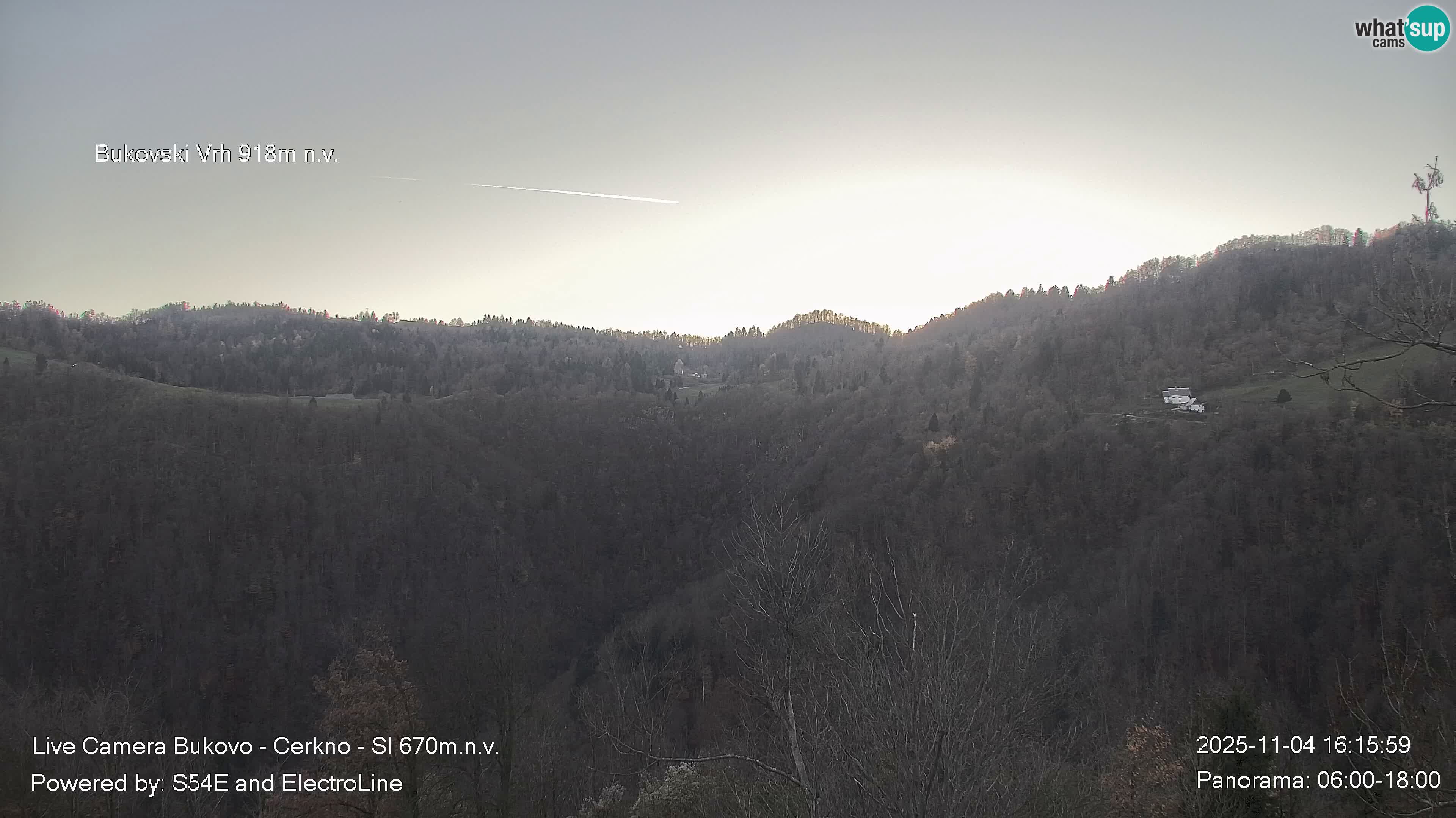 Web kamera Bukovo – Baška grapa | Cerkno | Slovenija