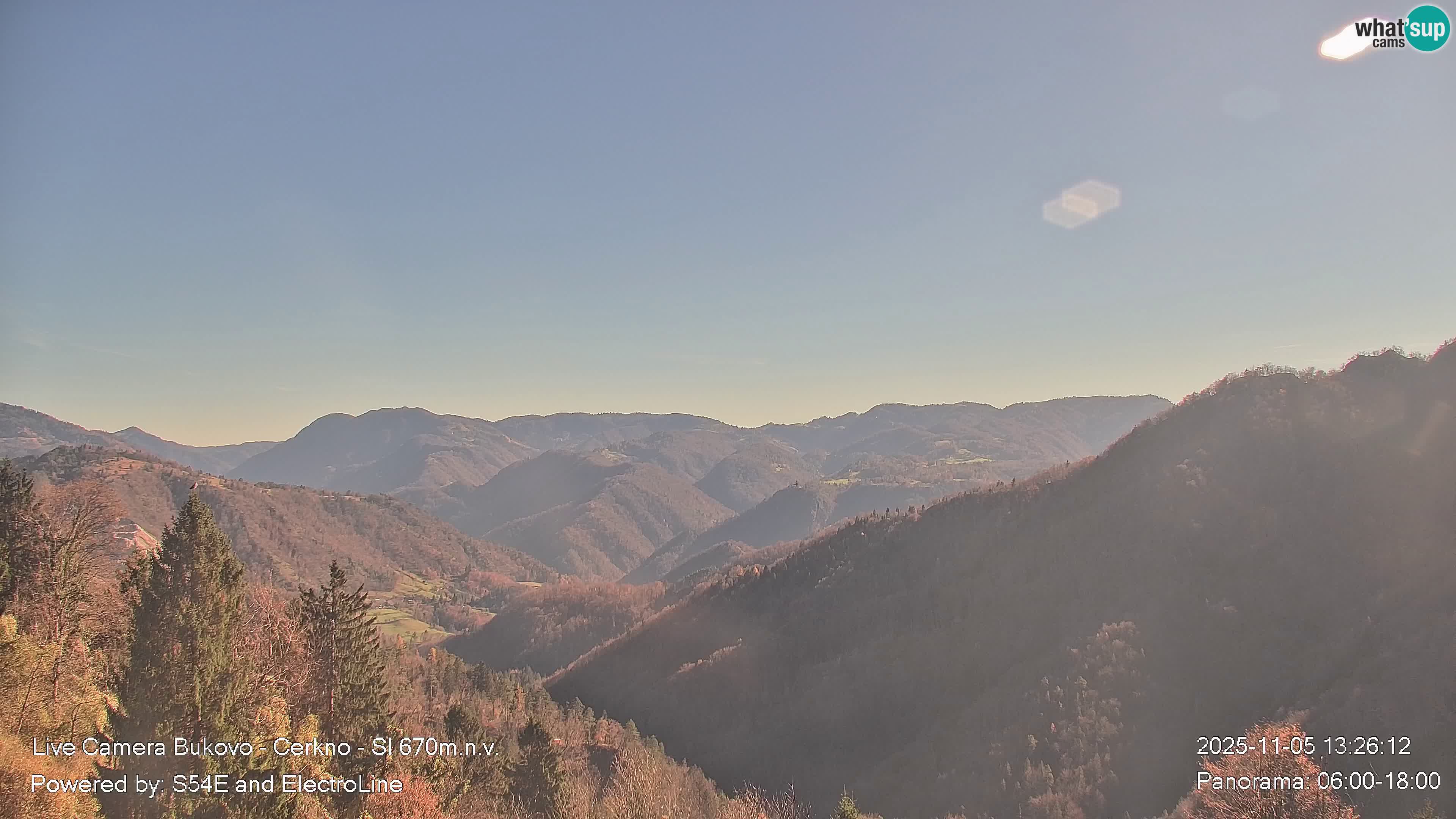 Web kamera Bukovo – Baška grapa | Cerkno | Slovenija