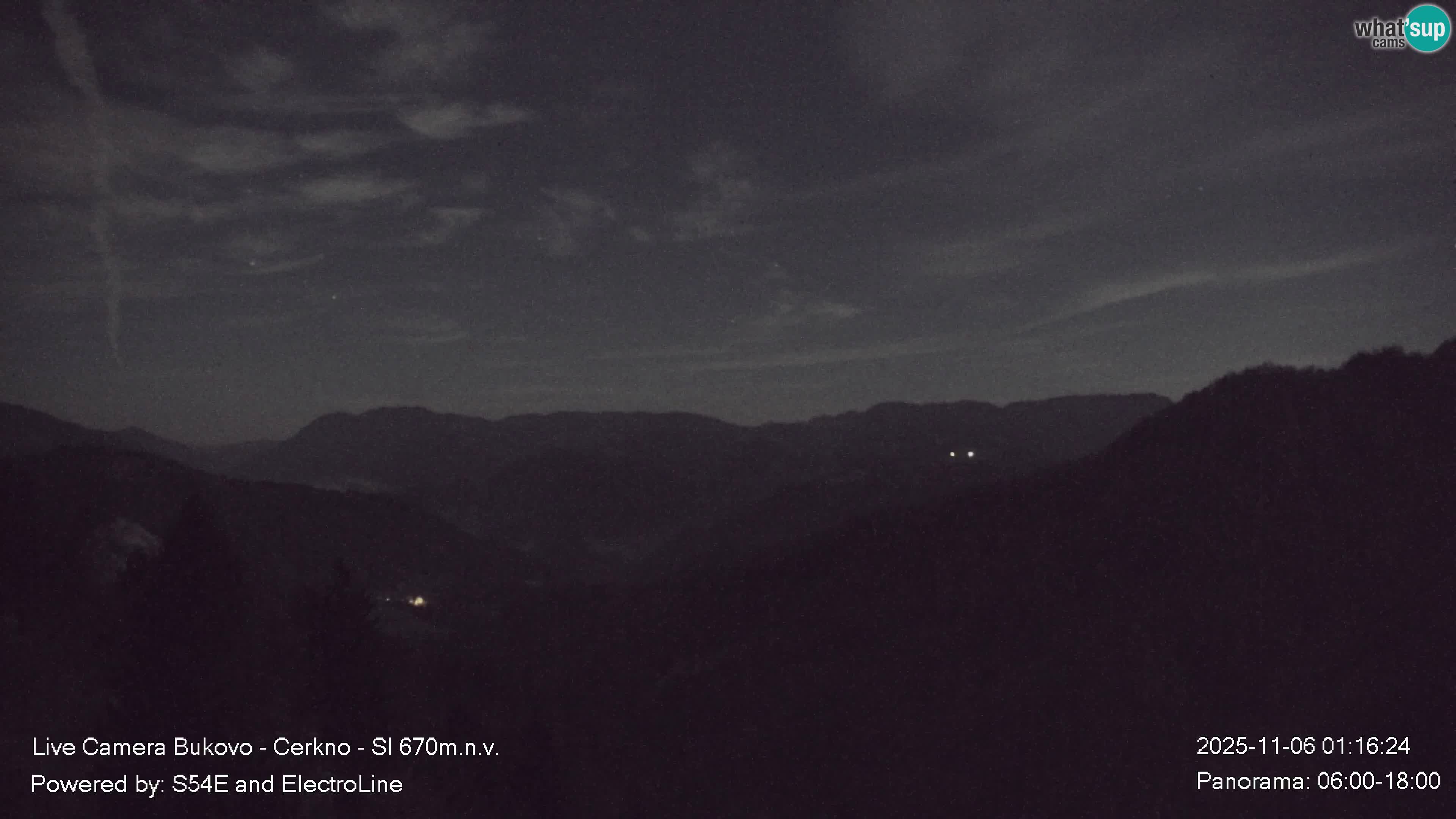 Web kamera Bukovo – Baška grapa | Cerkno | Slovenija