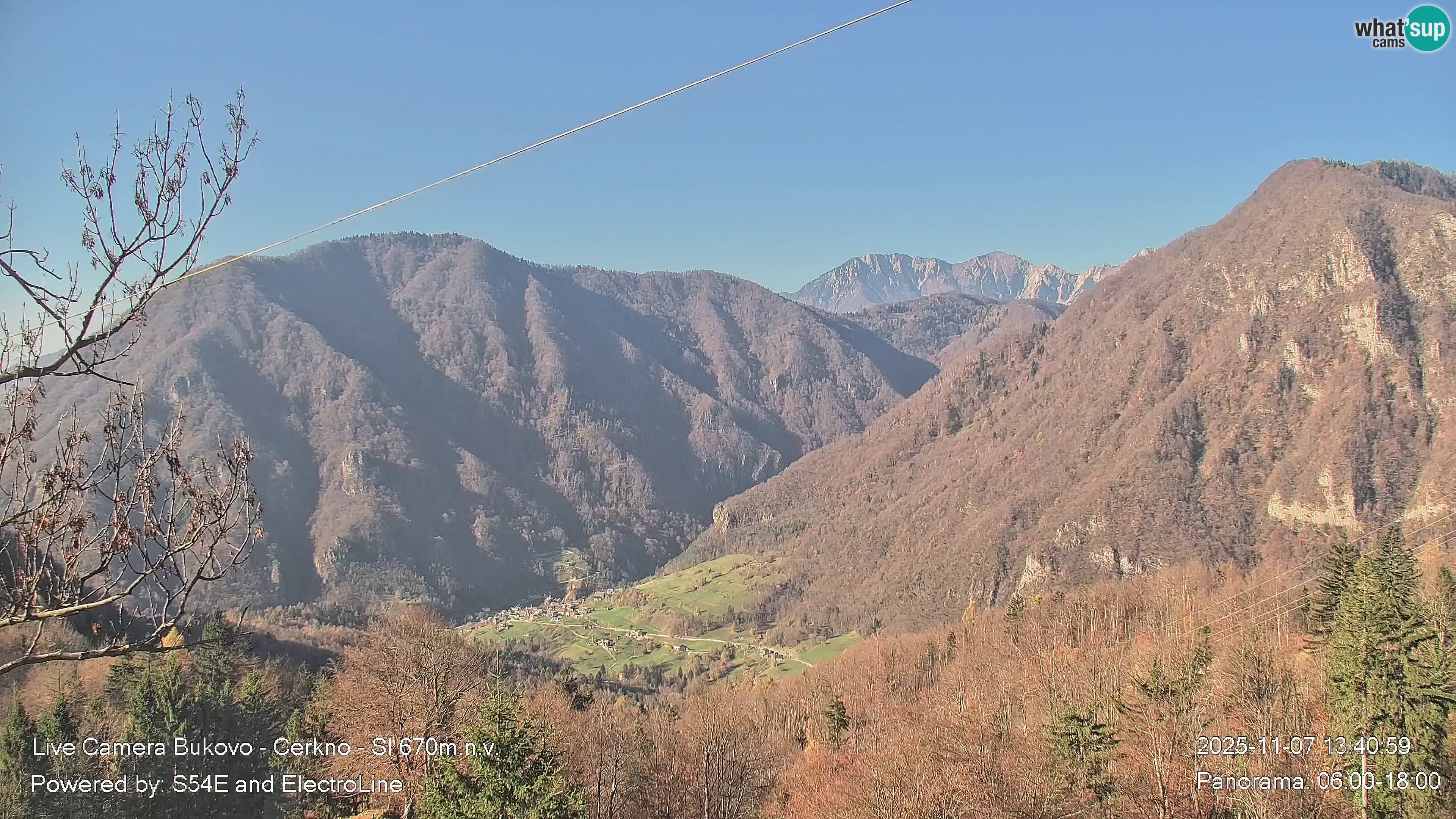 Webcam Bukovo – Baška grapa | Cerkno | Slovenia