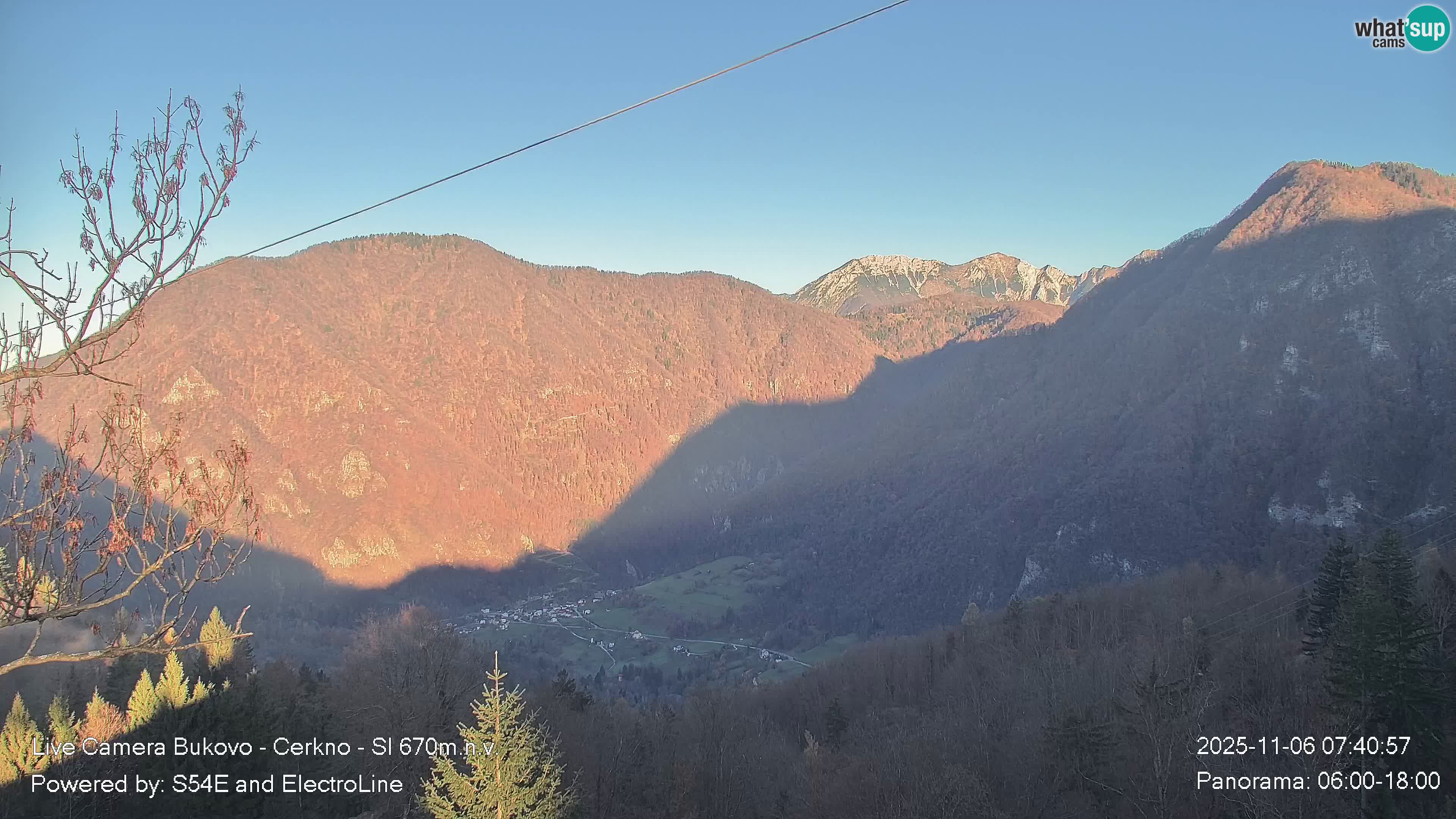 Bukovo Webcam – Baška grapa | Cerkno | Slowenien