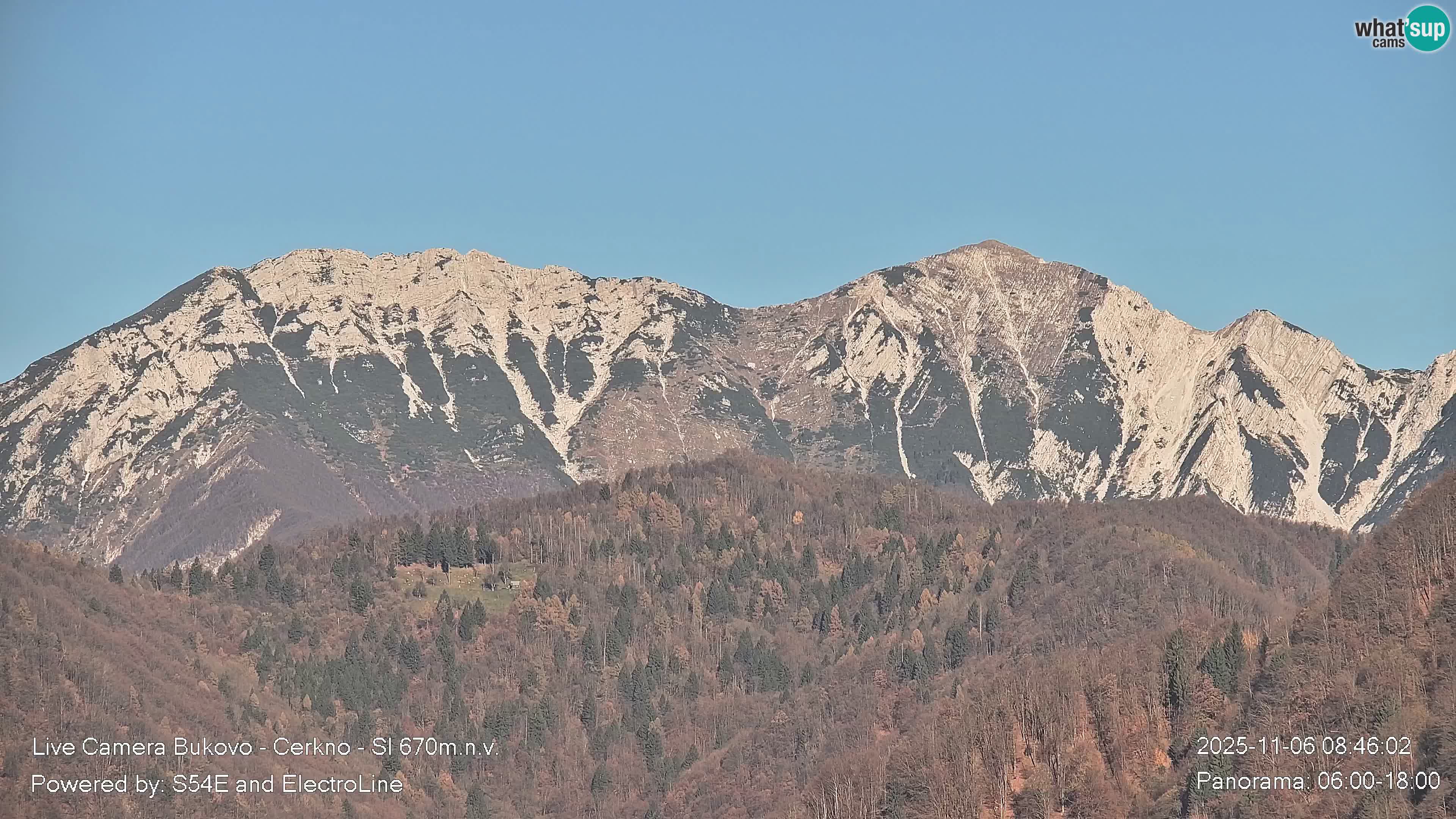 Webcam en vivo Bukovo – Baška grapa | Cerkno | Eslovenia