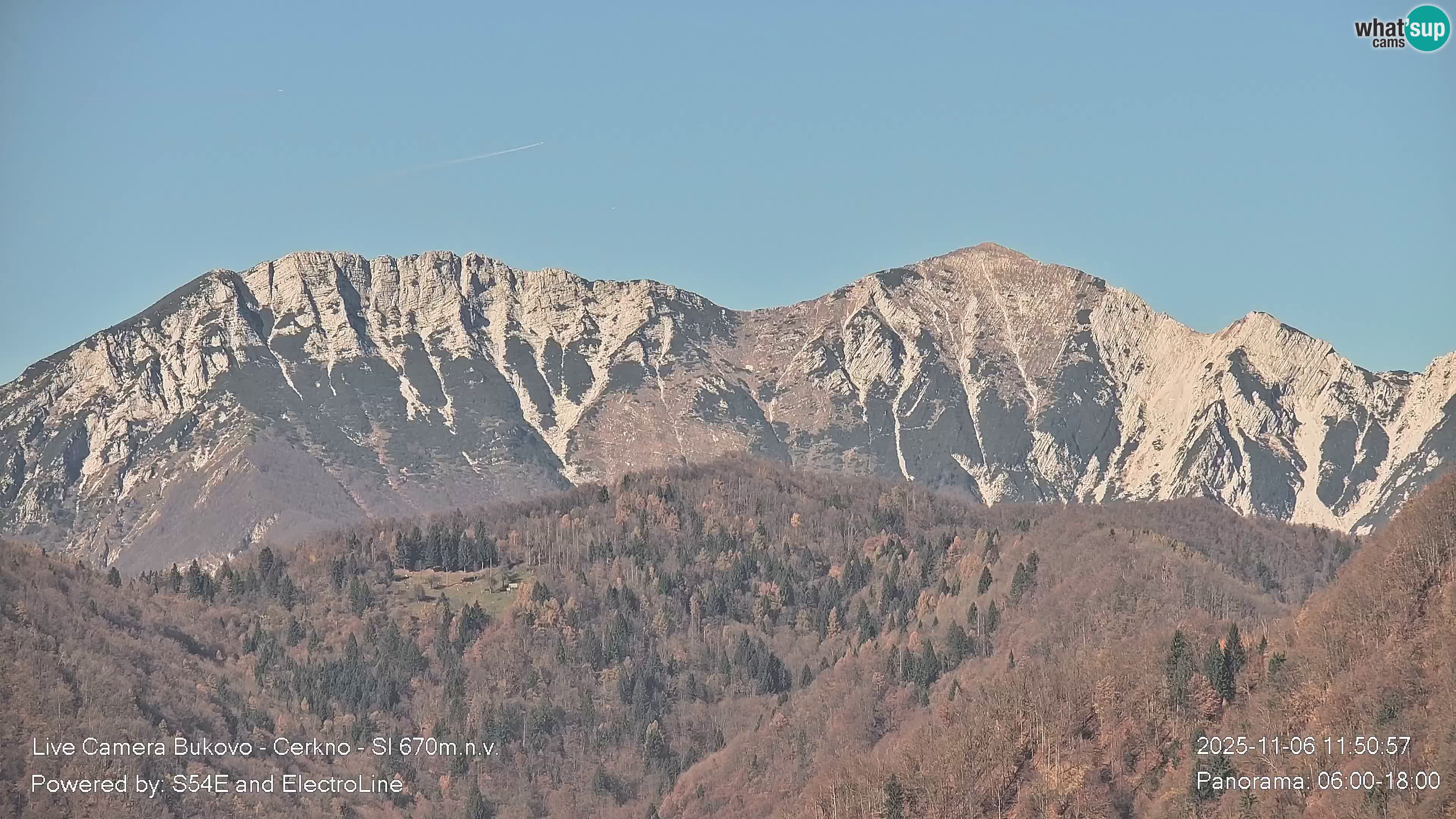 Web kamera Bukovo – Baška grapa | Cerkno | Slovenija