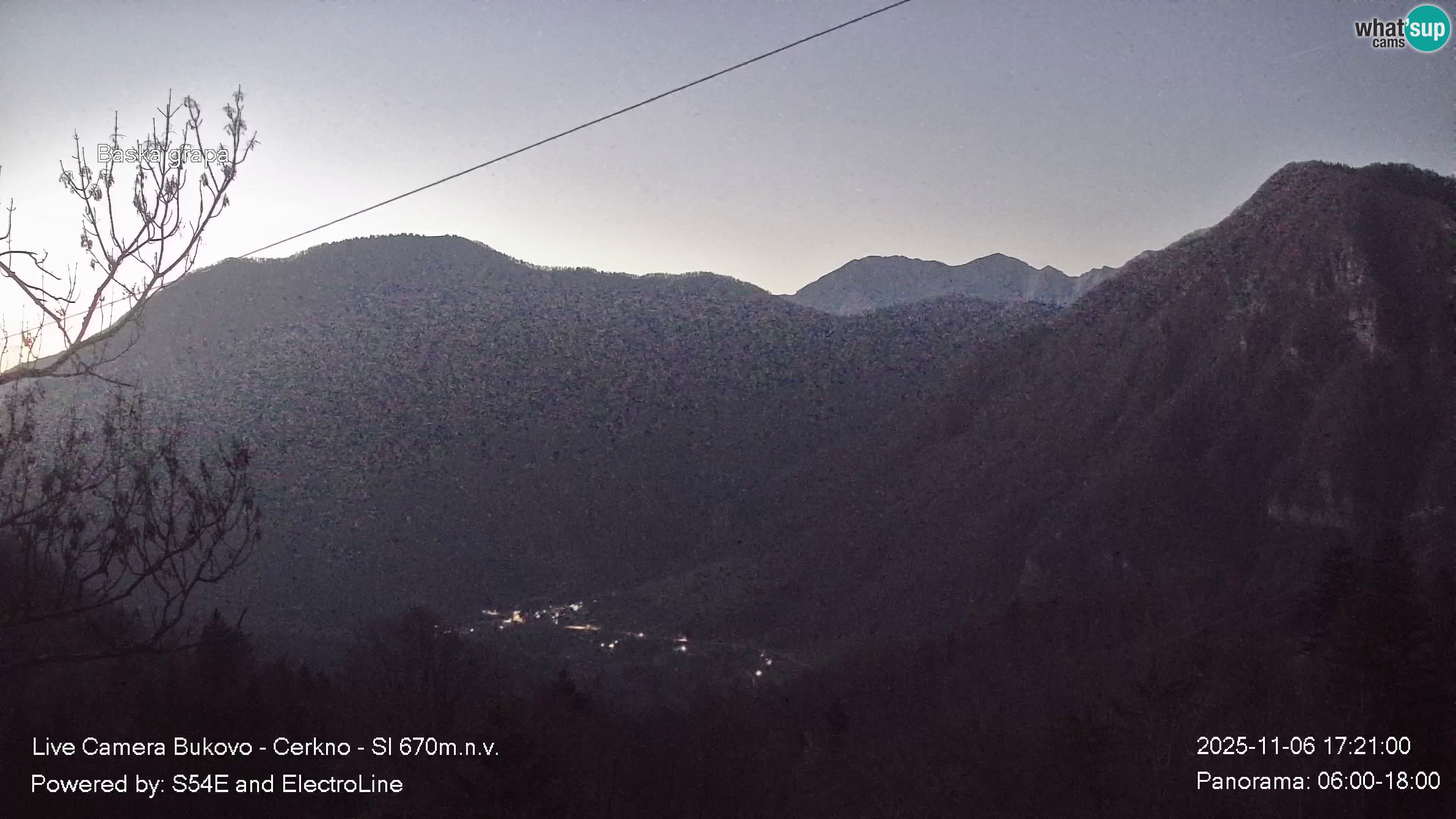 Webcam Bukovo – Baška grapa | Cerkno | Slovenia