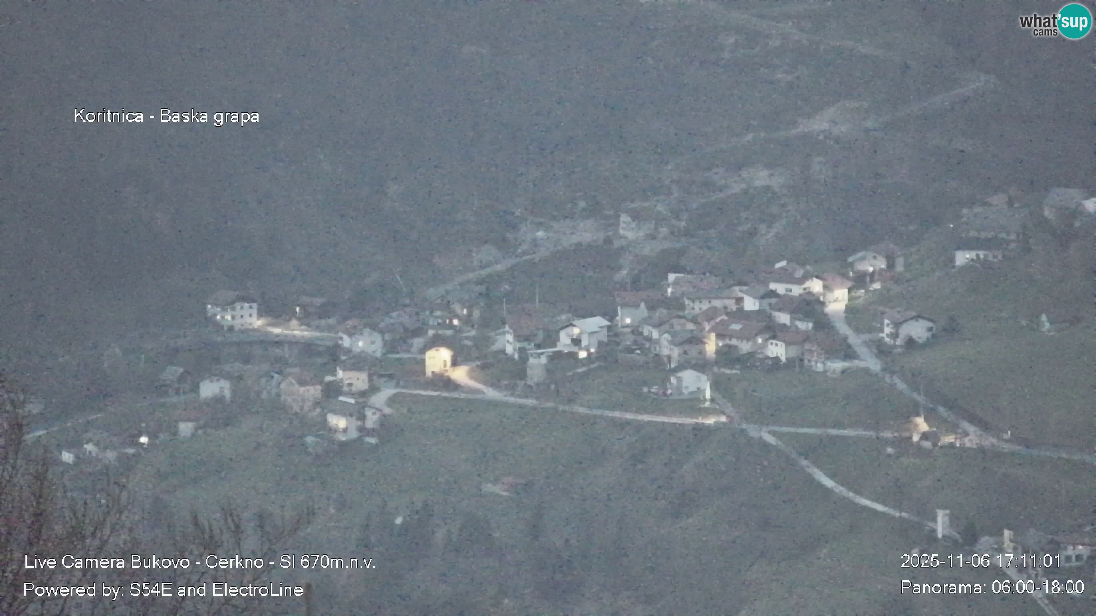 Kamera Bukovo – Baška grapa | Cerkno