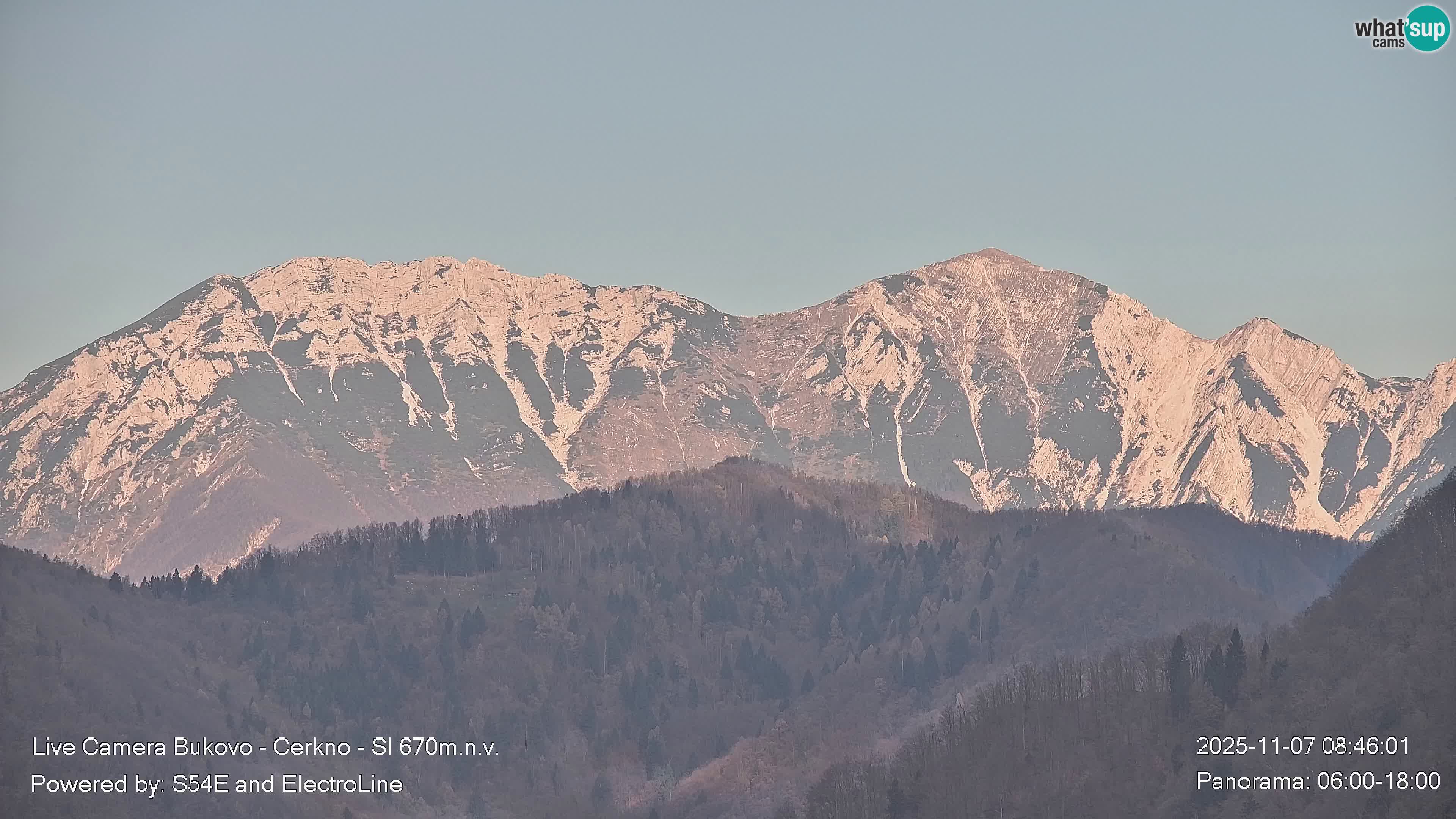 Webcam Bukovo – Baška grapa | Cerkno | Slovénie