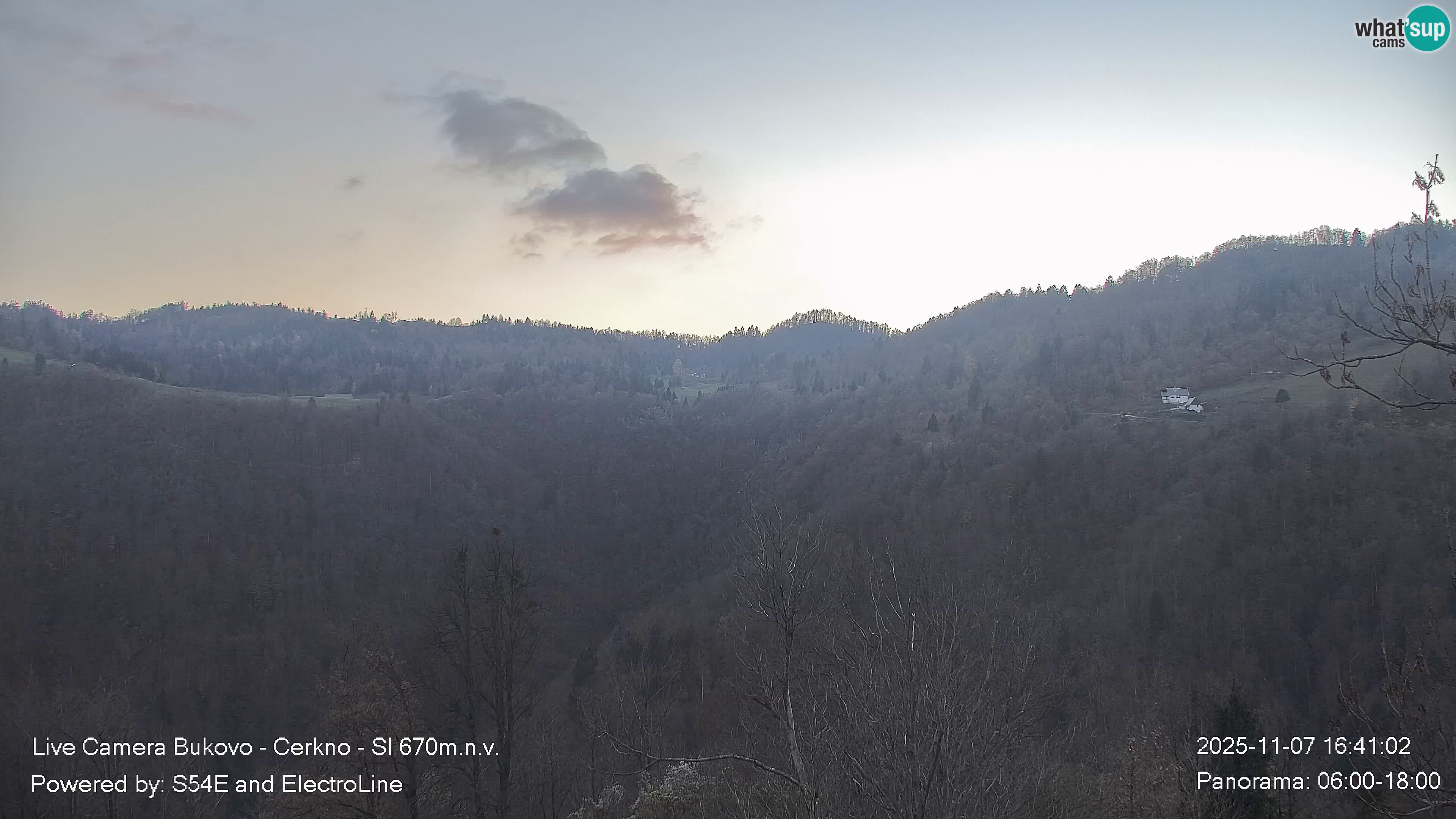 Webcam en vivo Bukovo – Baška grapa | Cerkno | Eslovenia