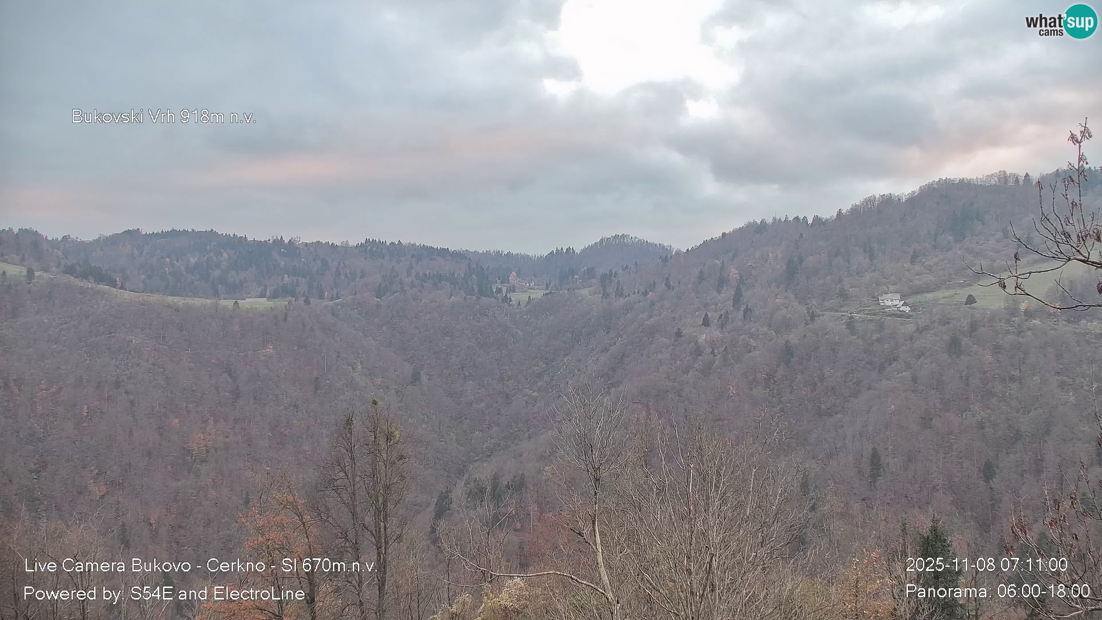 Webcam Bukovo – Baška grapa | Cerkno | Slovénie