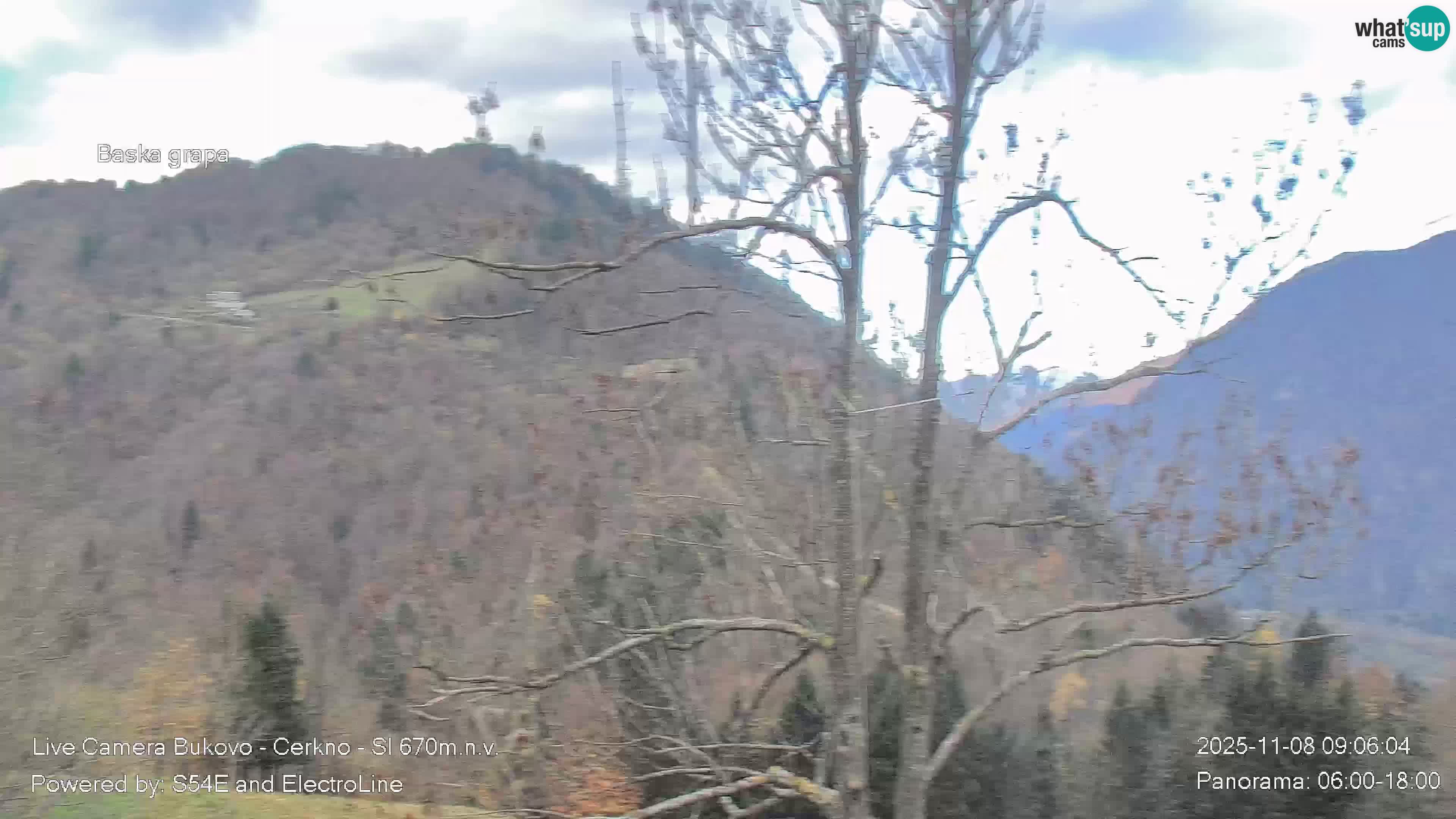 Webcam Bukovo – Baška grapa | Cerkno | Slovenia