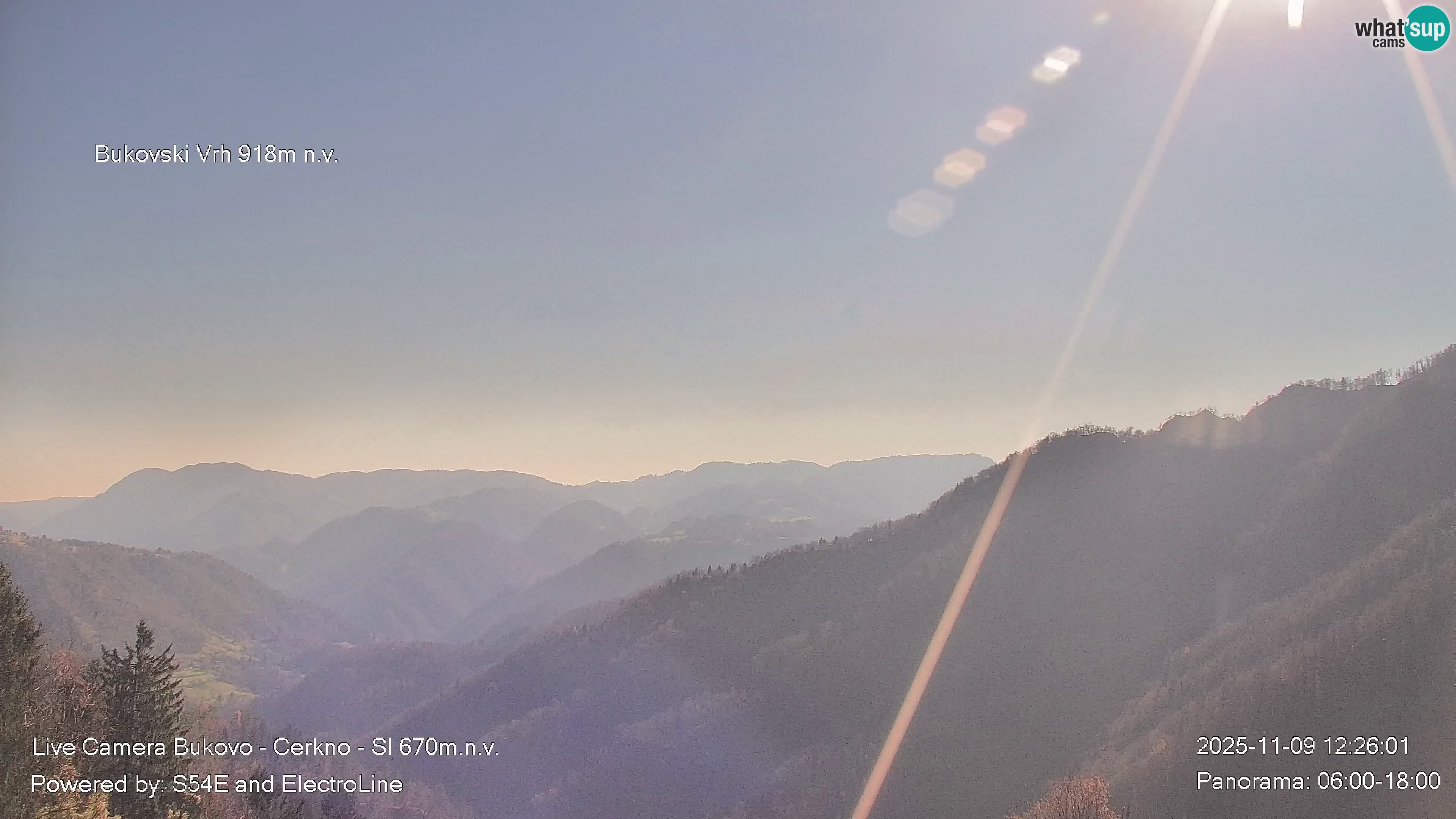 Webcam Bukovo – Baška grapa | Cerkno | Slovénie