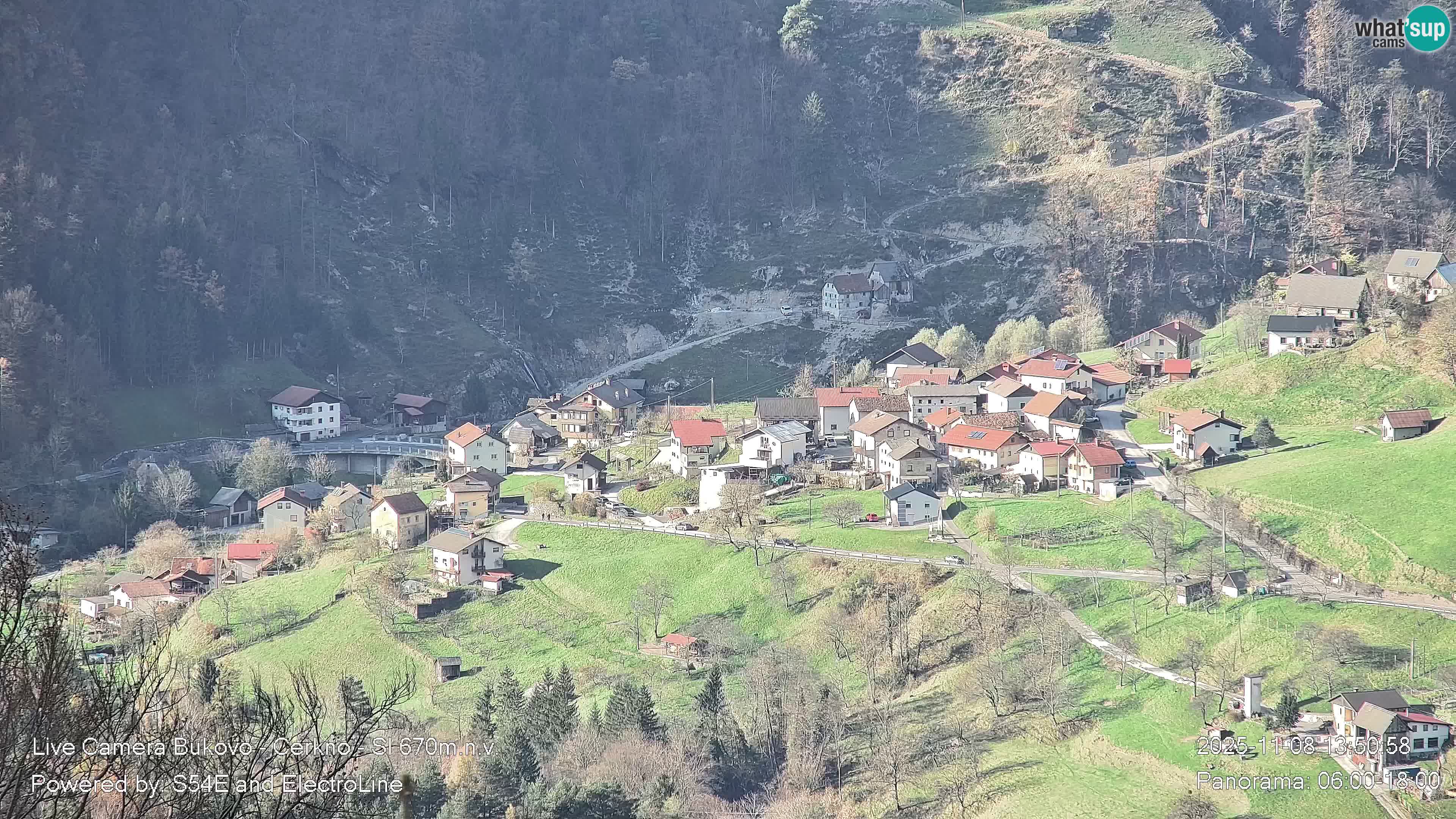 Webcam Bukovo – Baška grapa | Cerkno | Slovenia