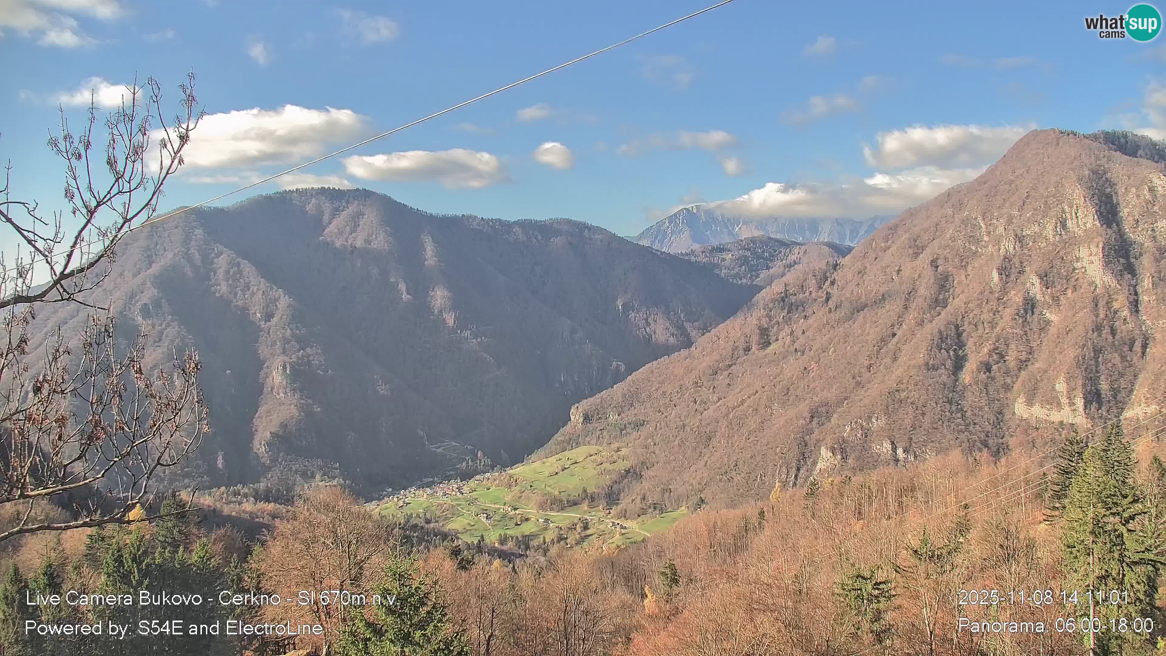 Webcam Bukovo – Baška grapa | Cerkno | Slovénie