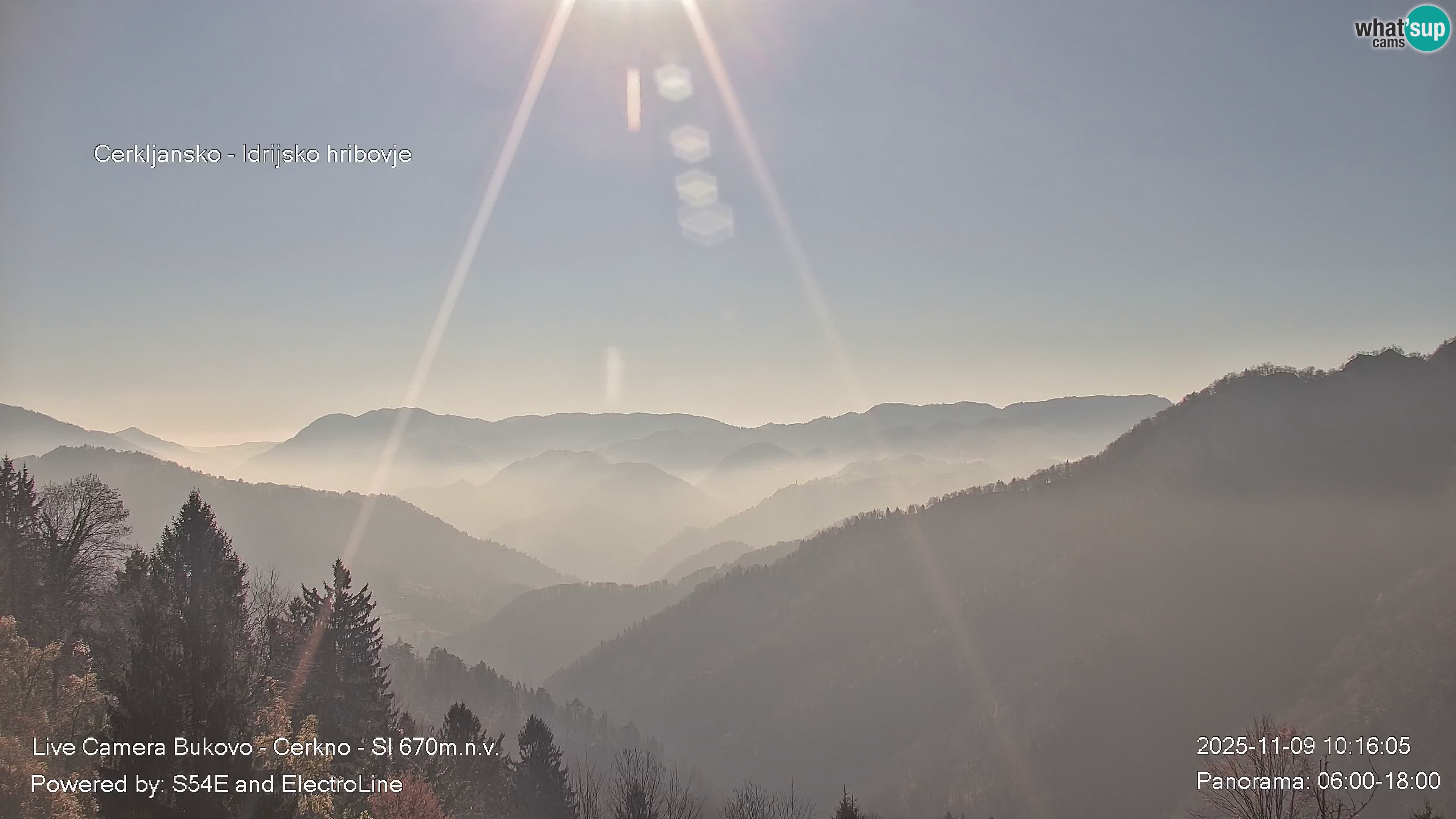 Web kamera Bukovo – Baška grapa | Cerkno | Slovenija