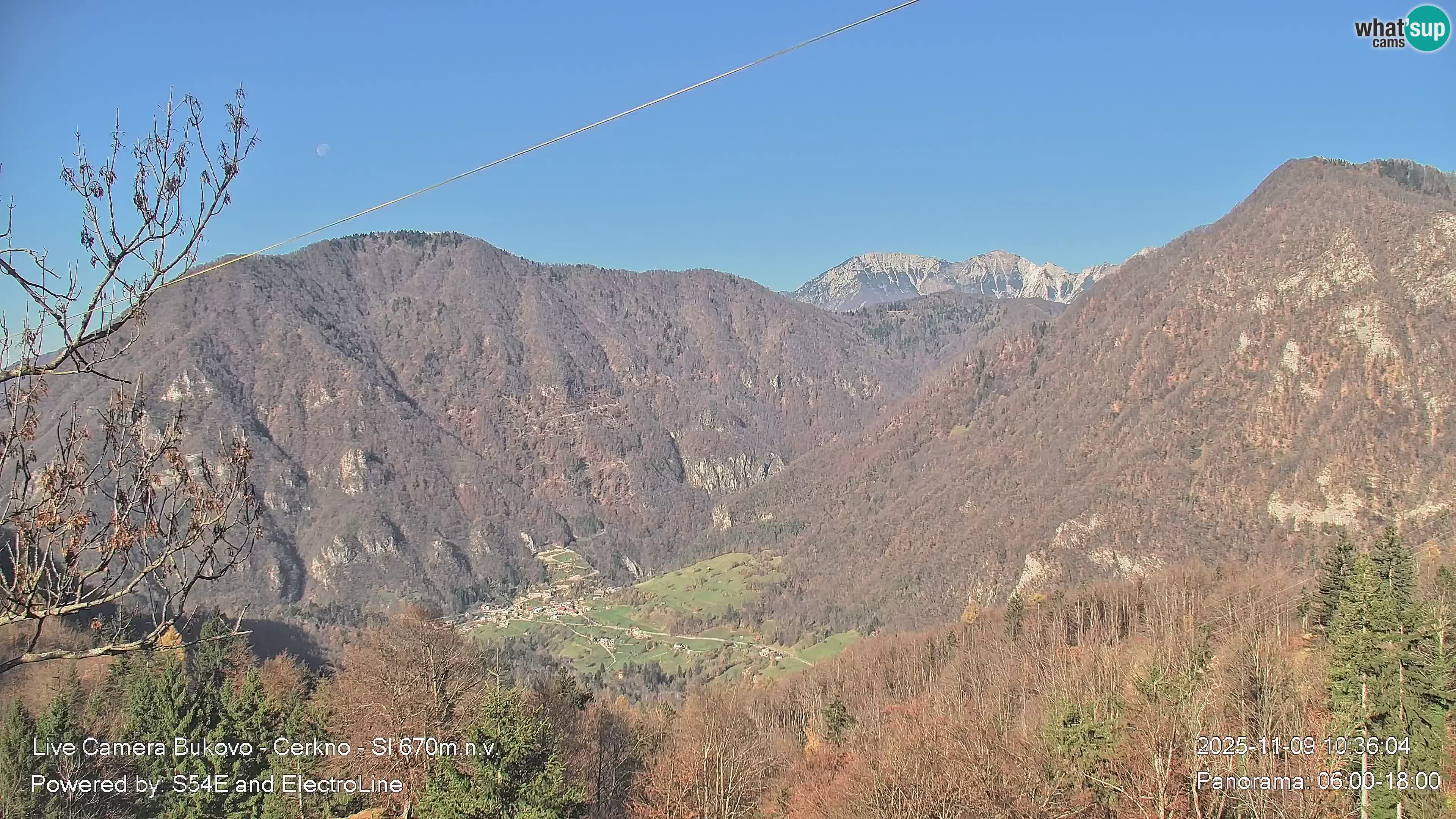 Webcam en vivo Bukovo – Baška grapa | Cerkno | Eslovenia