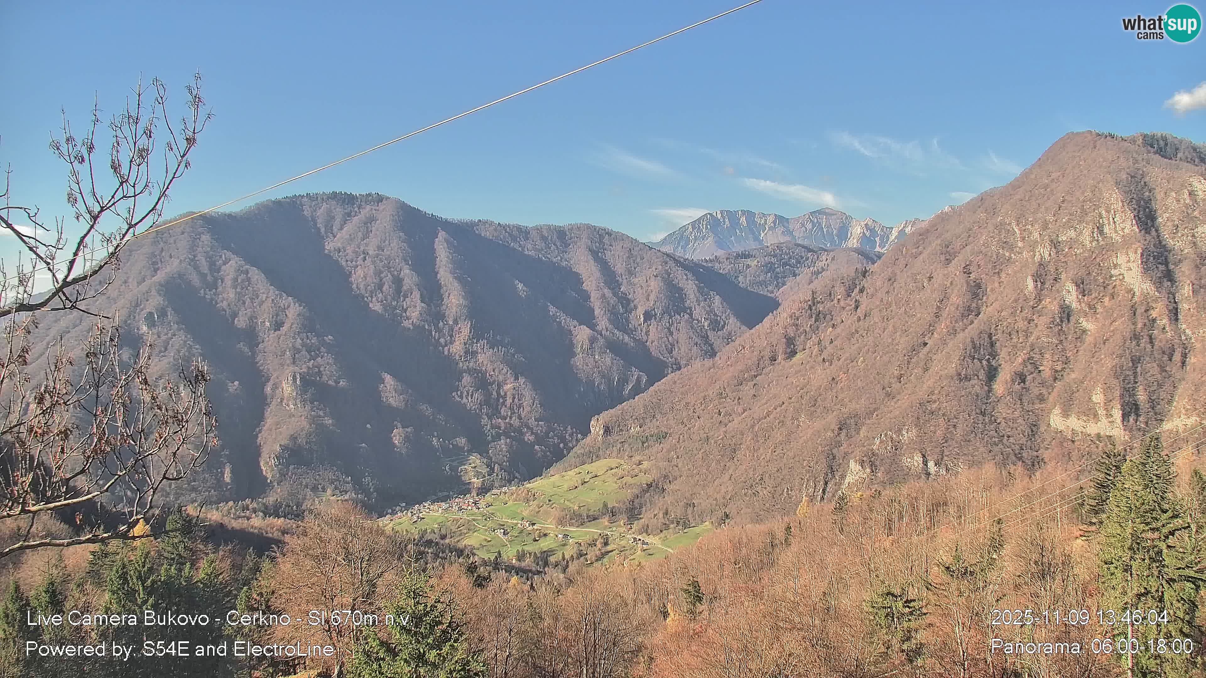 Webcam Bukovo – Baška grapa | Cerkno | Slovenia
