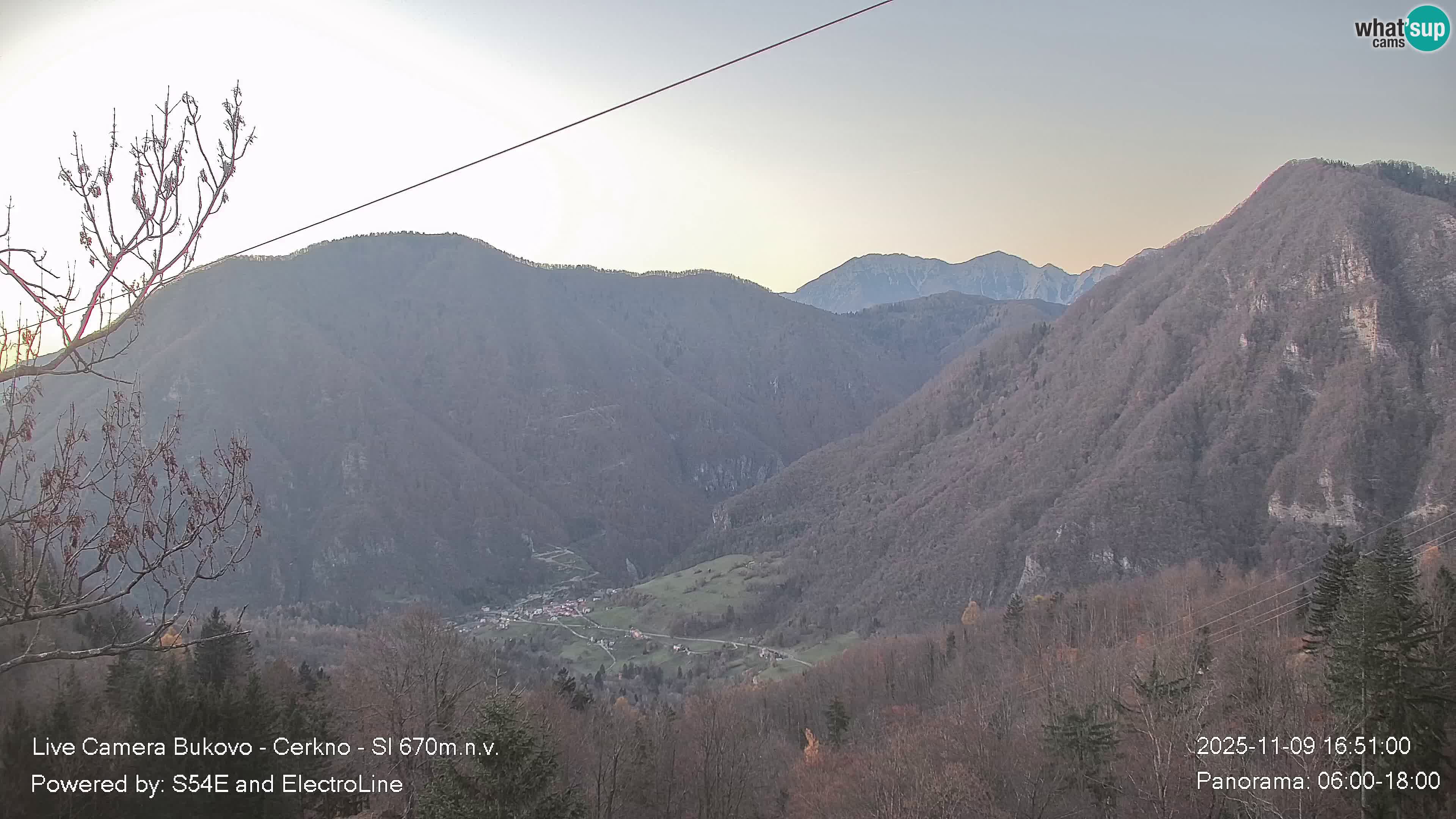 Webcam Bukovo – Baška grapa | Cerkno | Slovénie