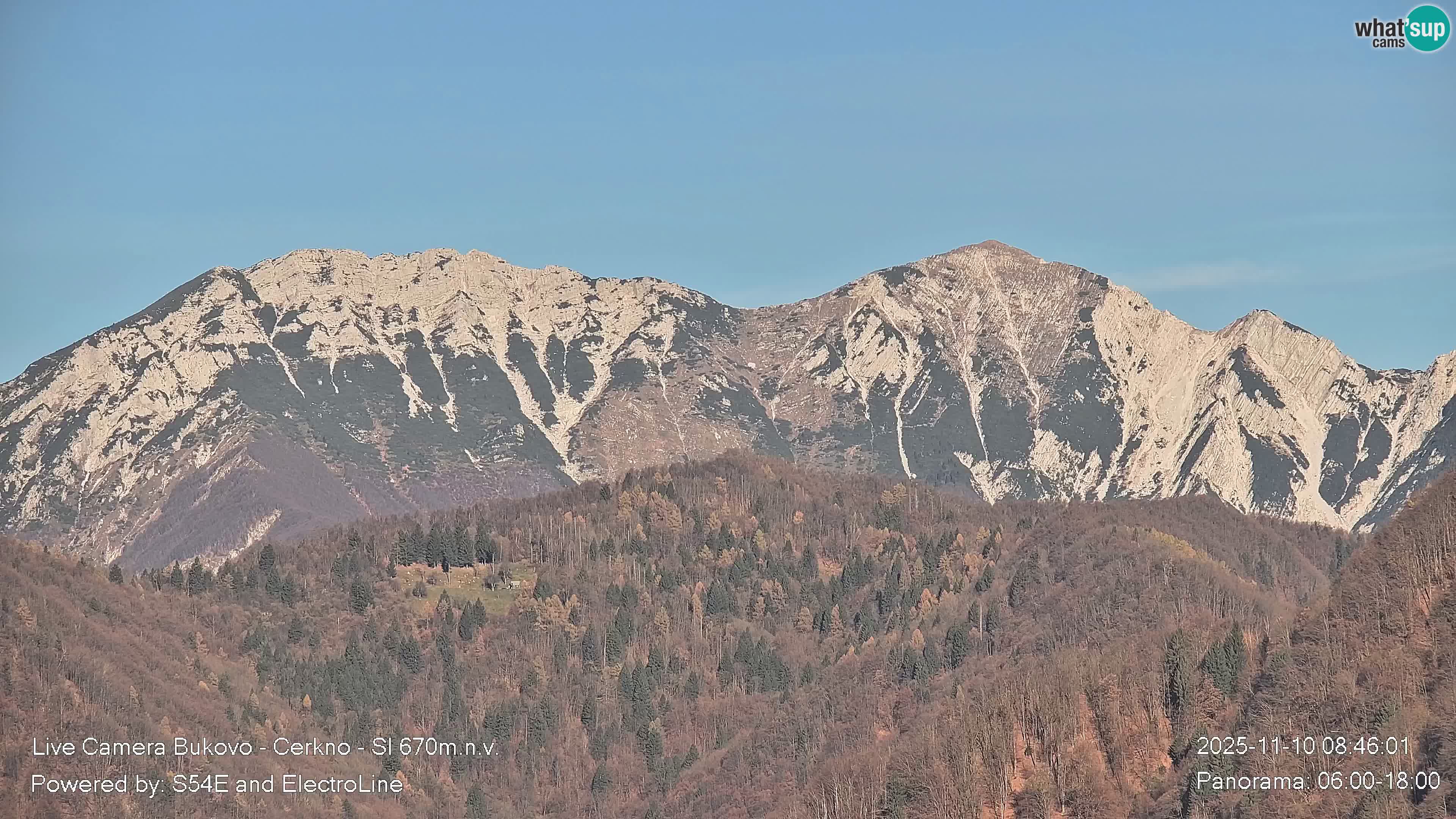 Webcam Bukovo – Baška grapa | Cerkno | Slovenia
