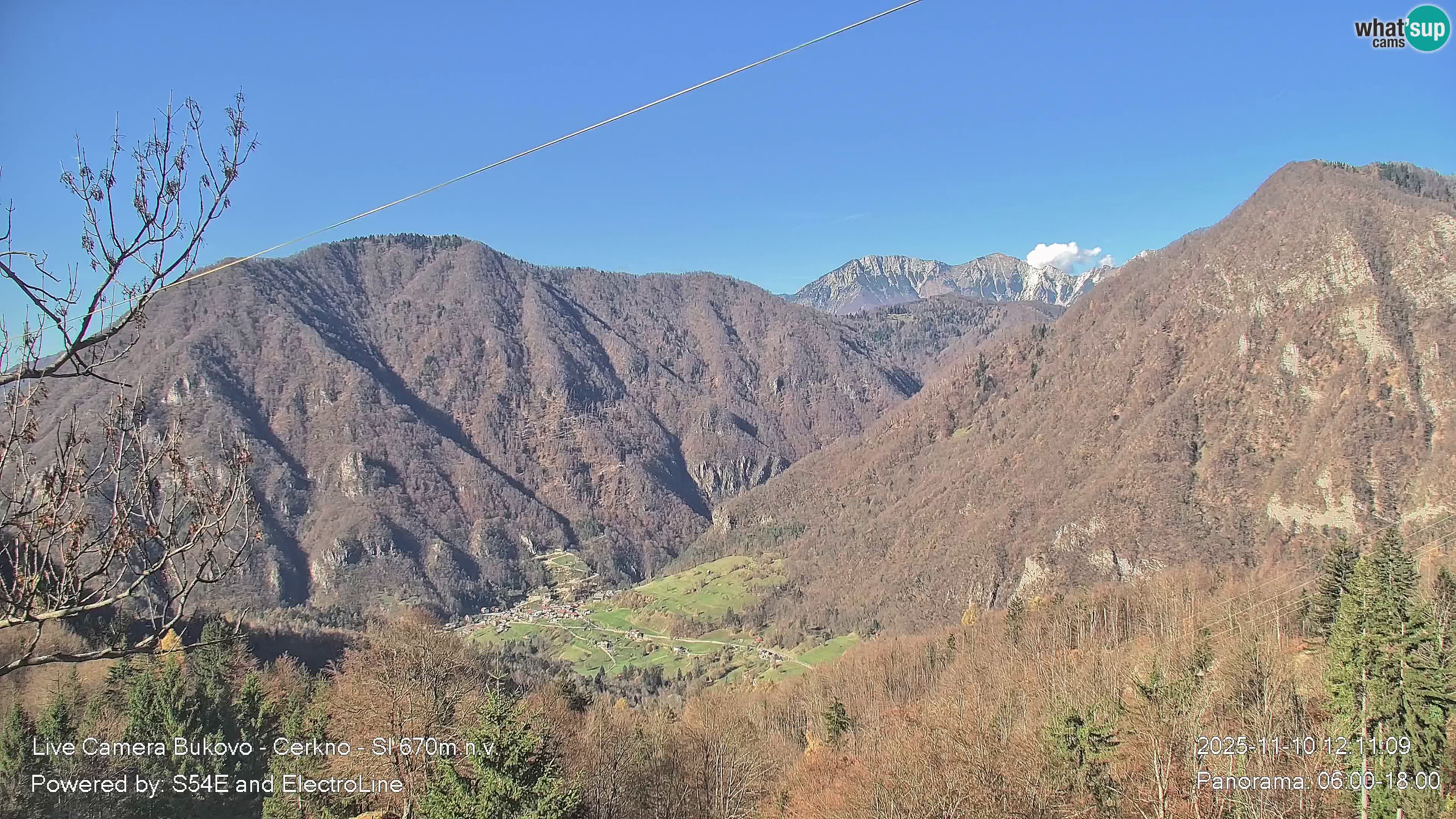 Bukovo Webcam – Baška grapa | Cerkno | Slowenien