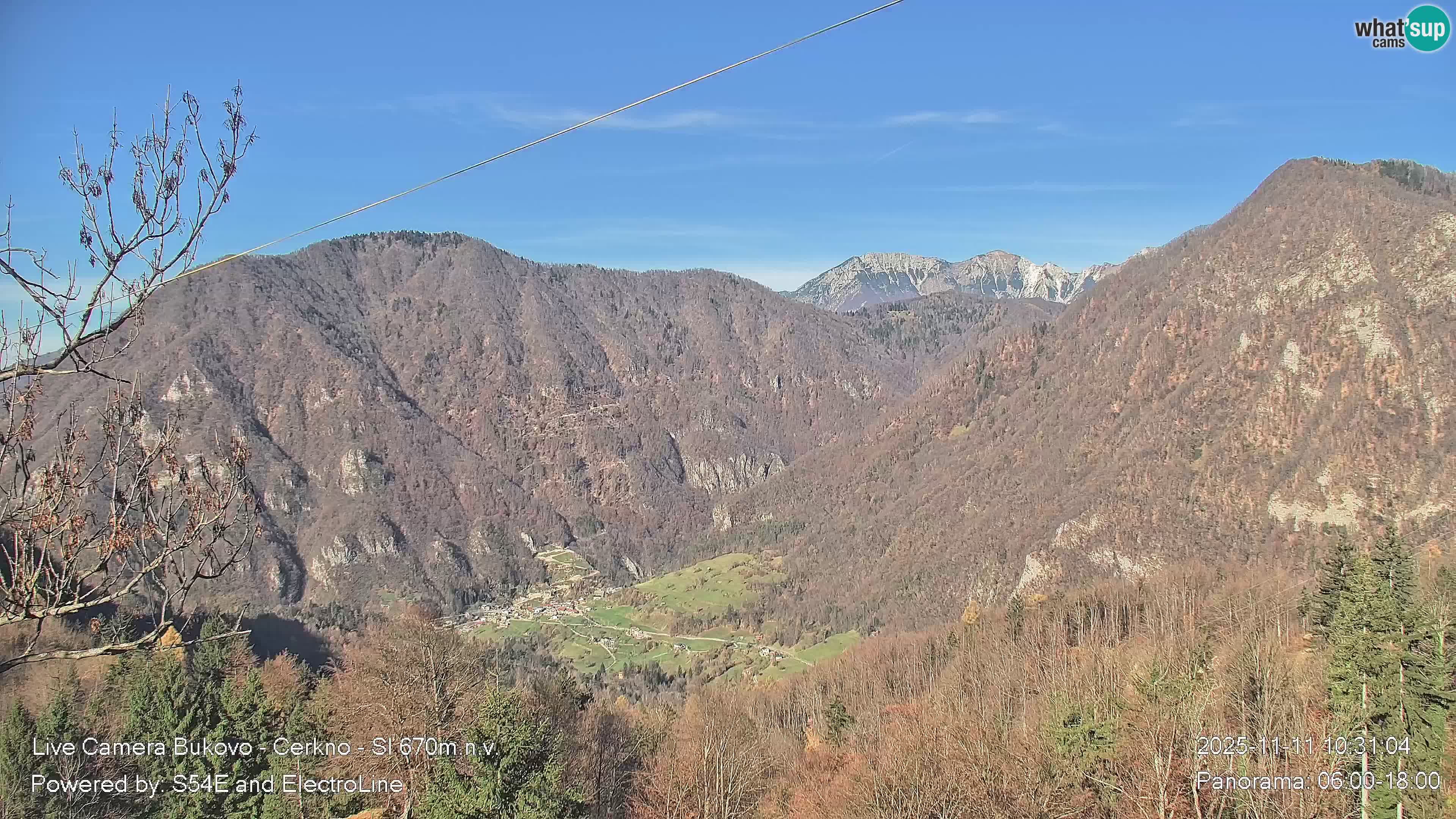 Webcam Bukovo – Baška grapa | Cerkno | Slovenia