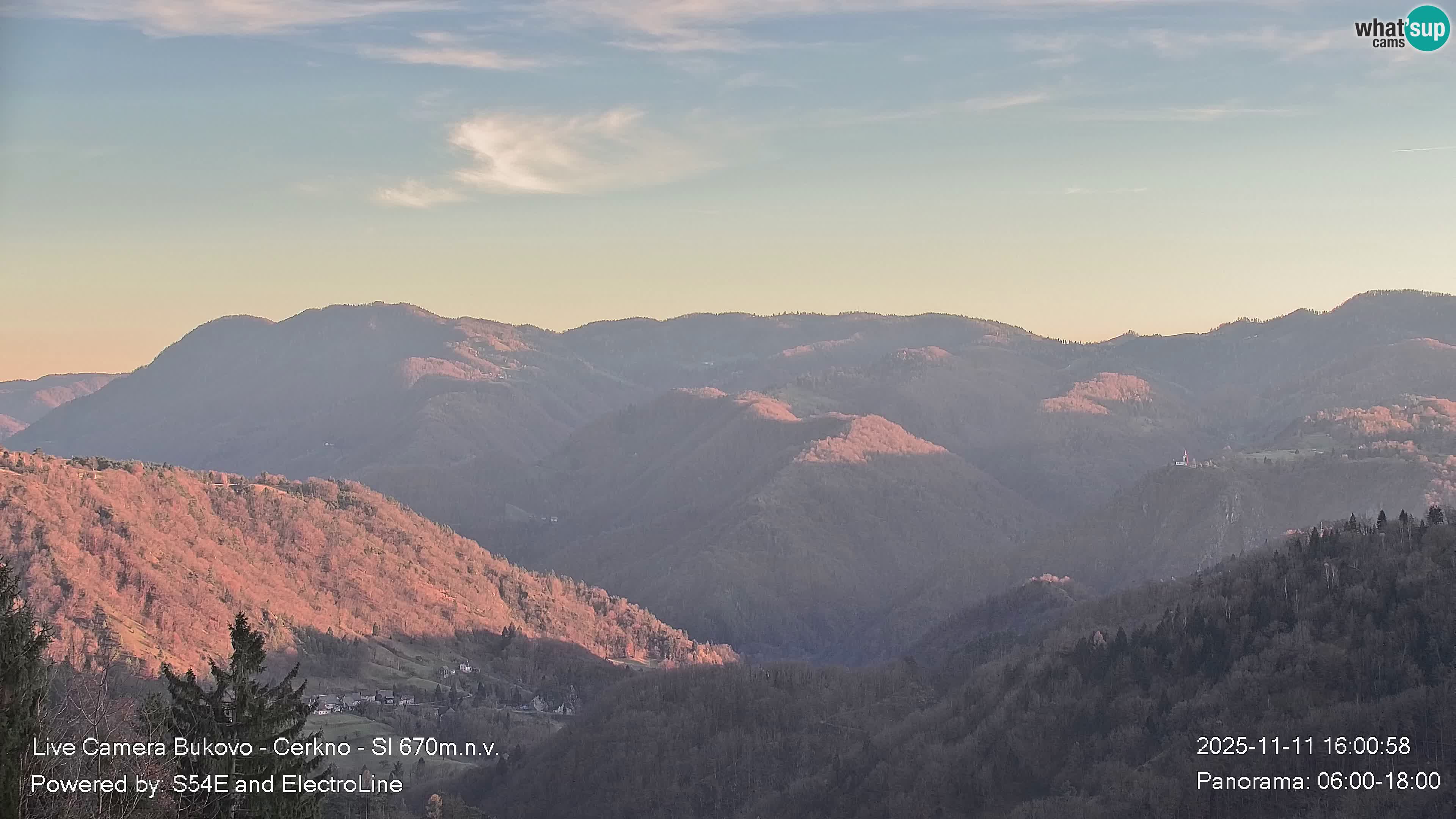 Web kamera Bukovo – Baška grapa | Cerkno | Slovenija