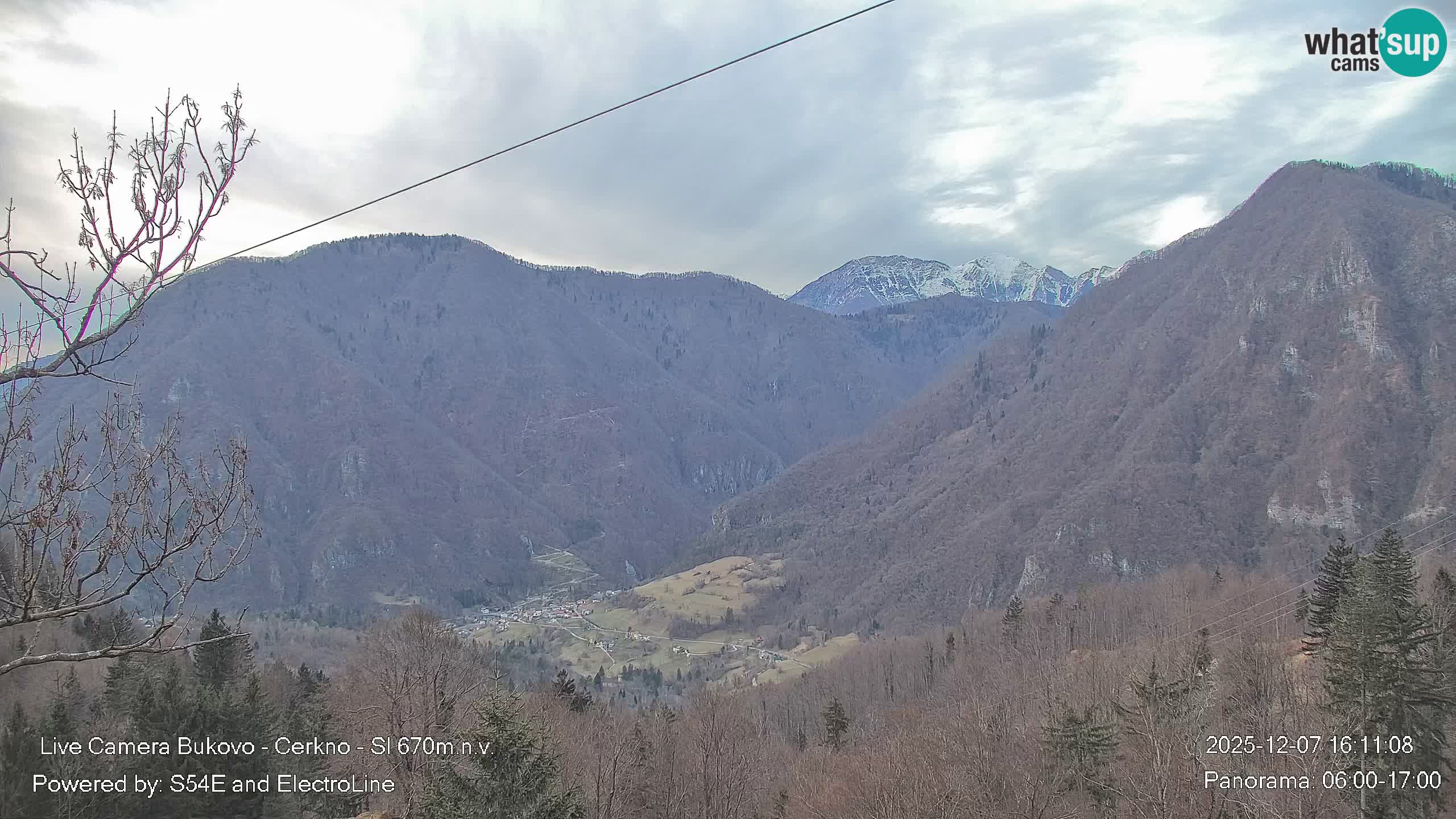 Webcam Bukovo – Baška grapa | Cerkno | Slovénie