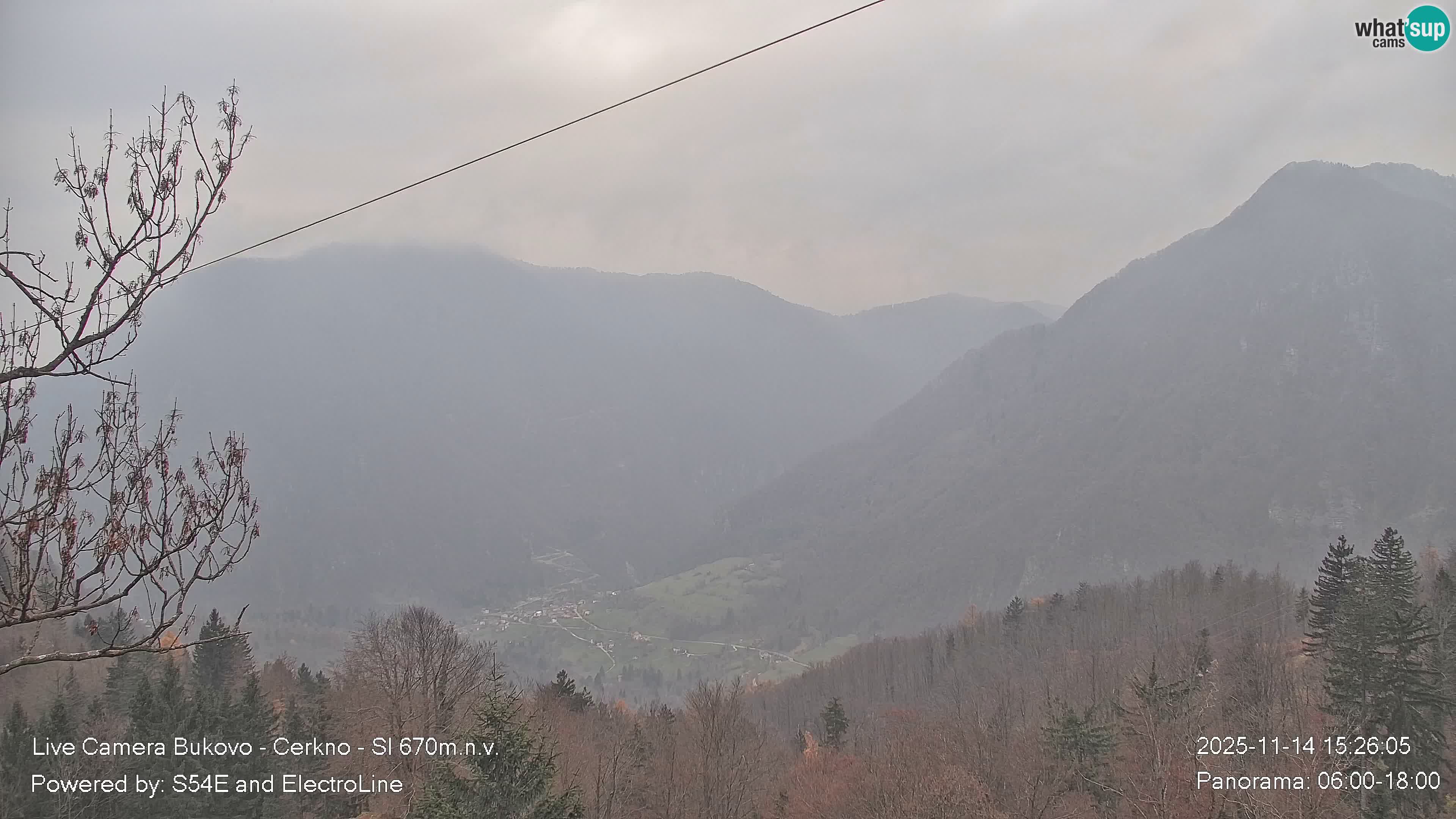 Webcam Bukovo – Baška grapa | Cerkno | Slovénie
