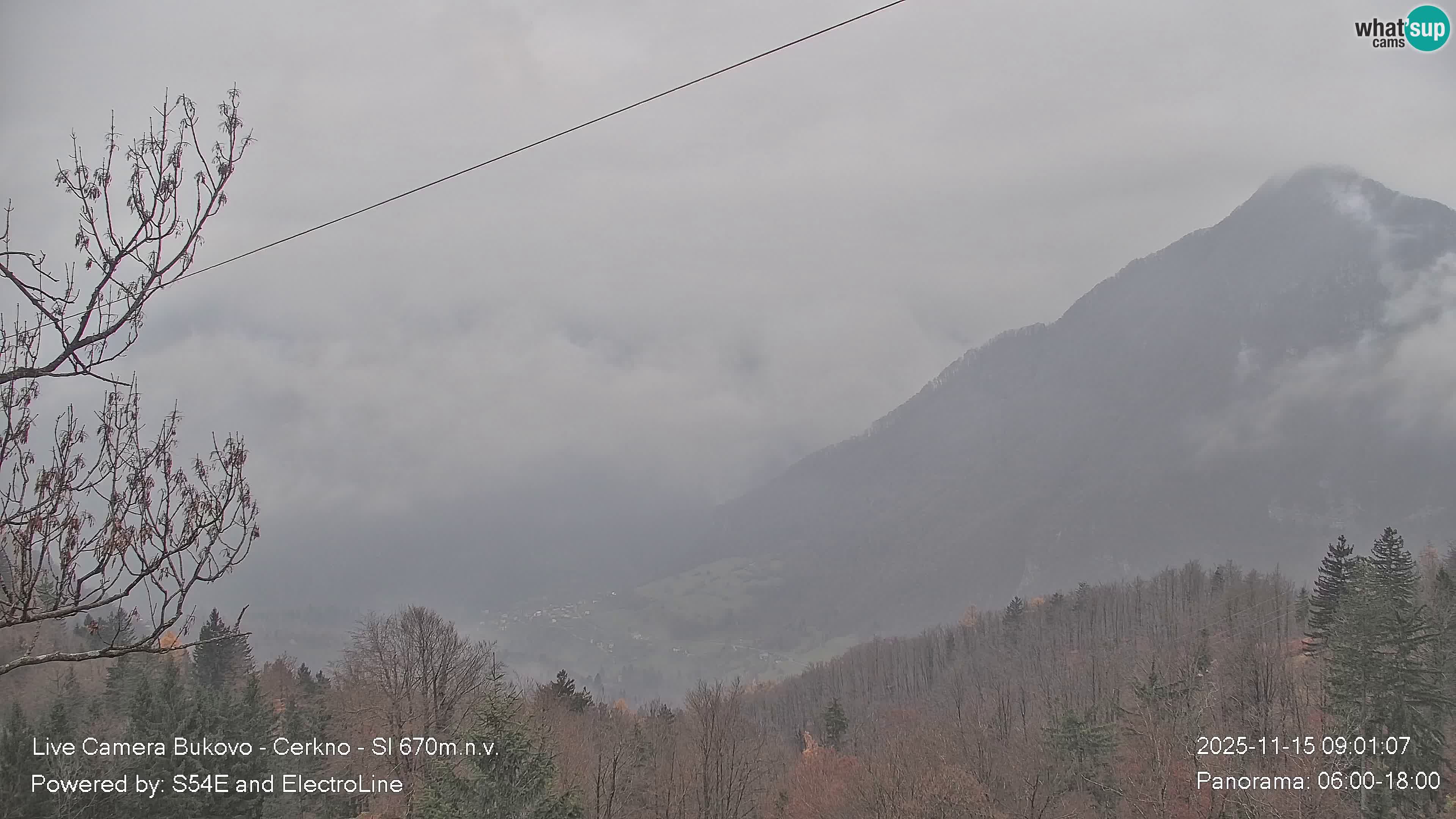 Webcam Bukovo – Baška grapa | Cerkno | Slovénie