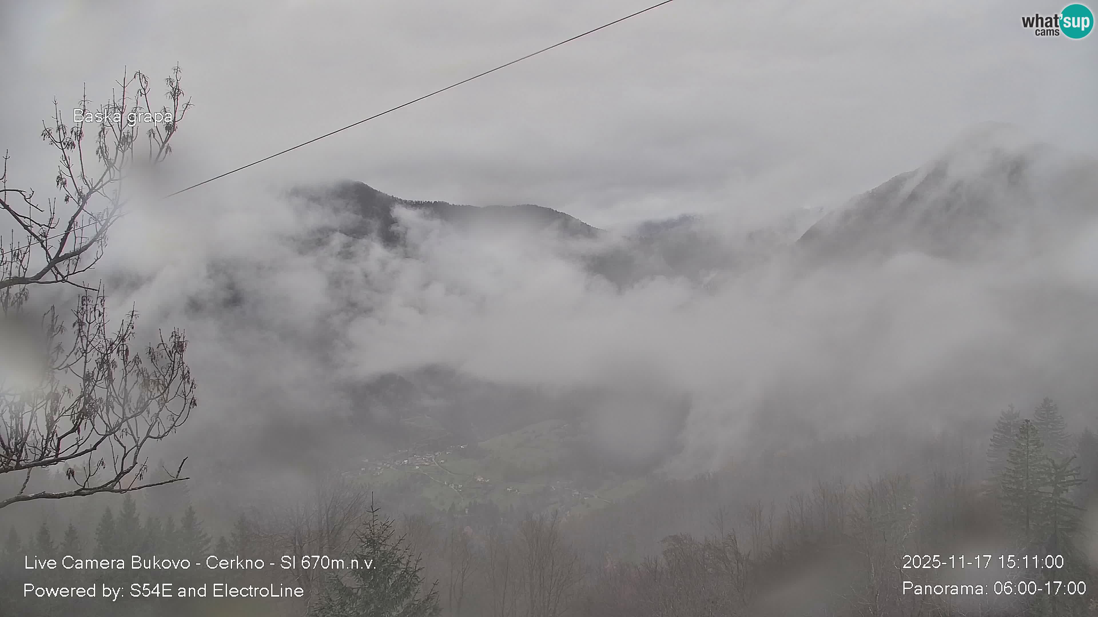 Webcam Bukovo – Baška grapa | Cerkno | Slovenia