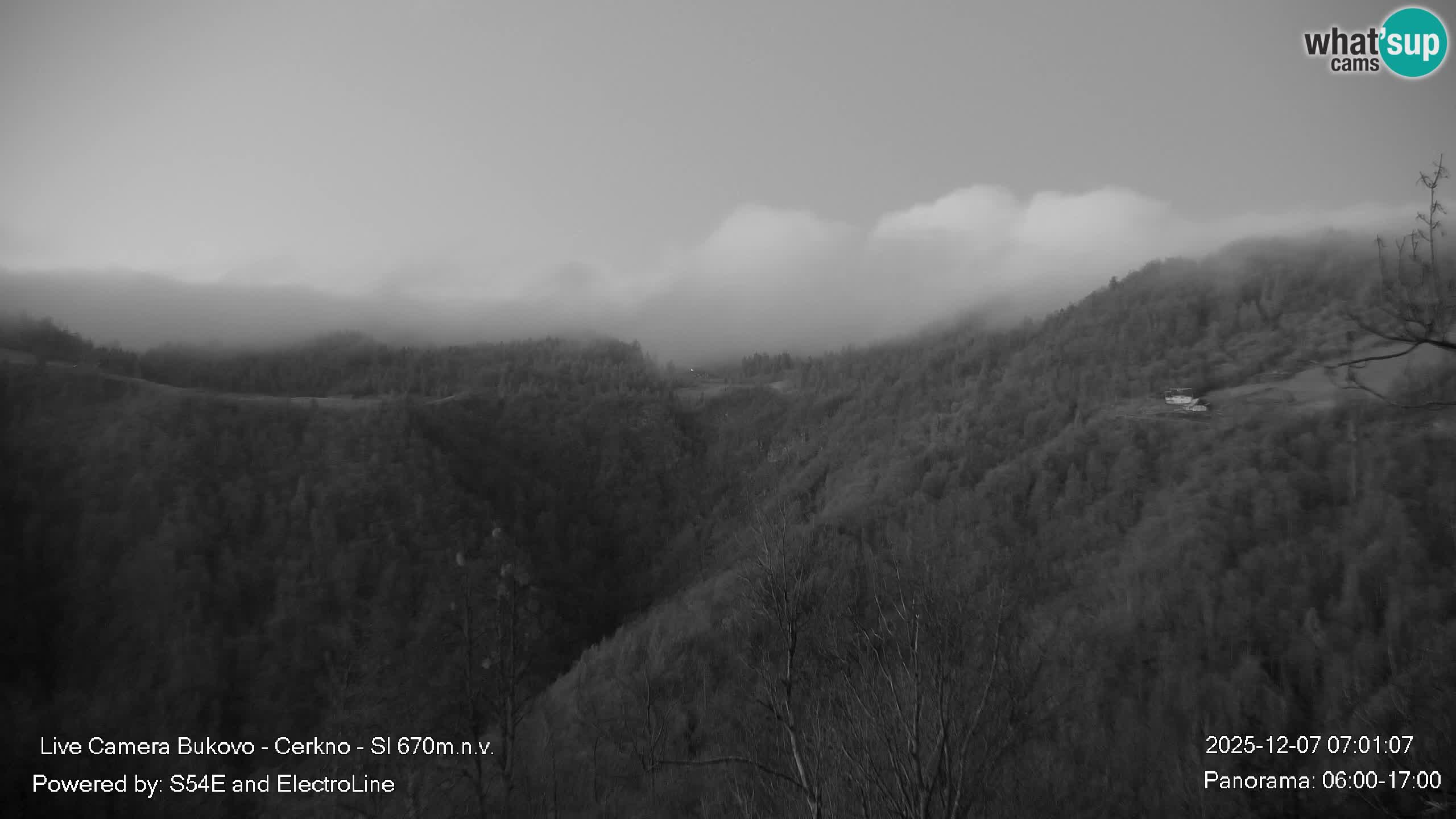 Webcam Bukovo – Baška grapa | Cerkno | Slovénie