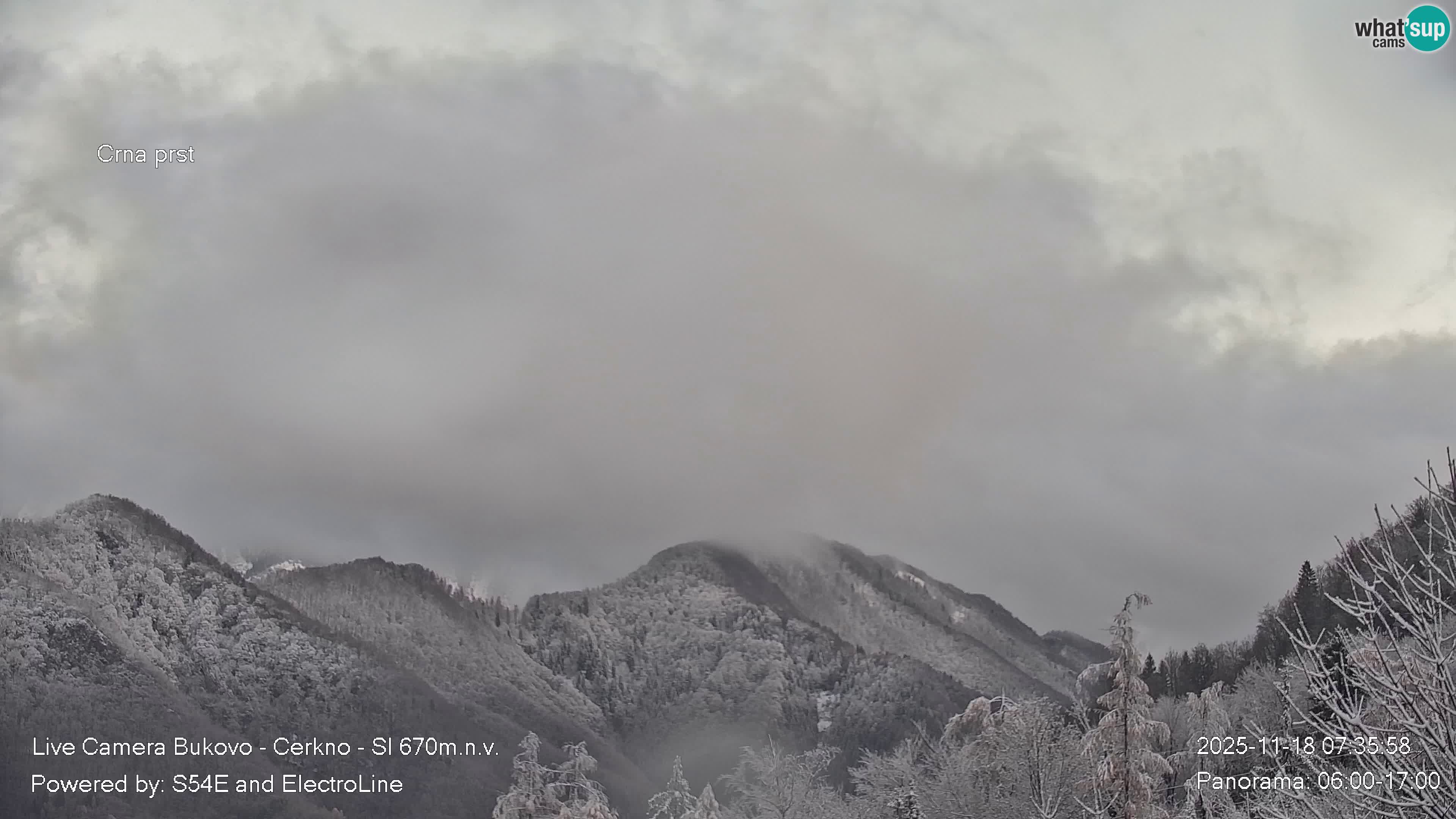 Webcam Bukovo – Baška grapa | Cerkno | Slovenia