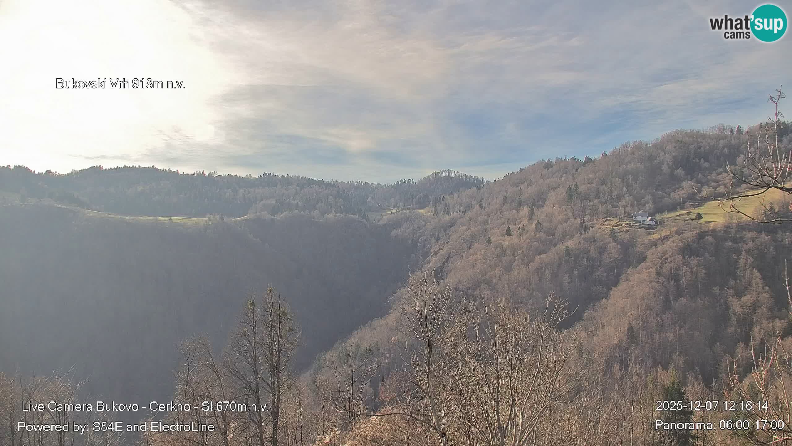 Bukovo Webcam – Baška grapa | Cerkno | Slowenien