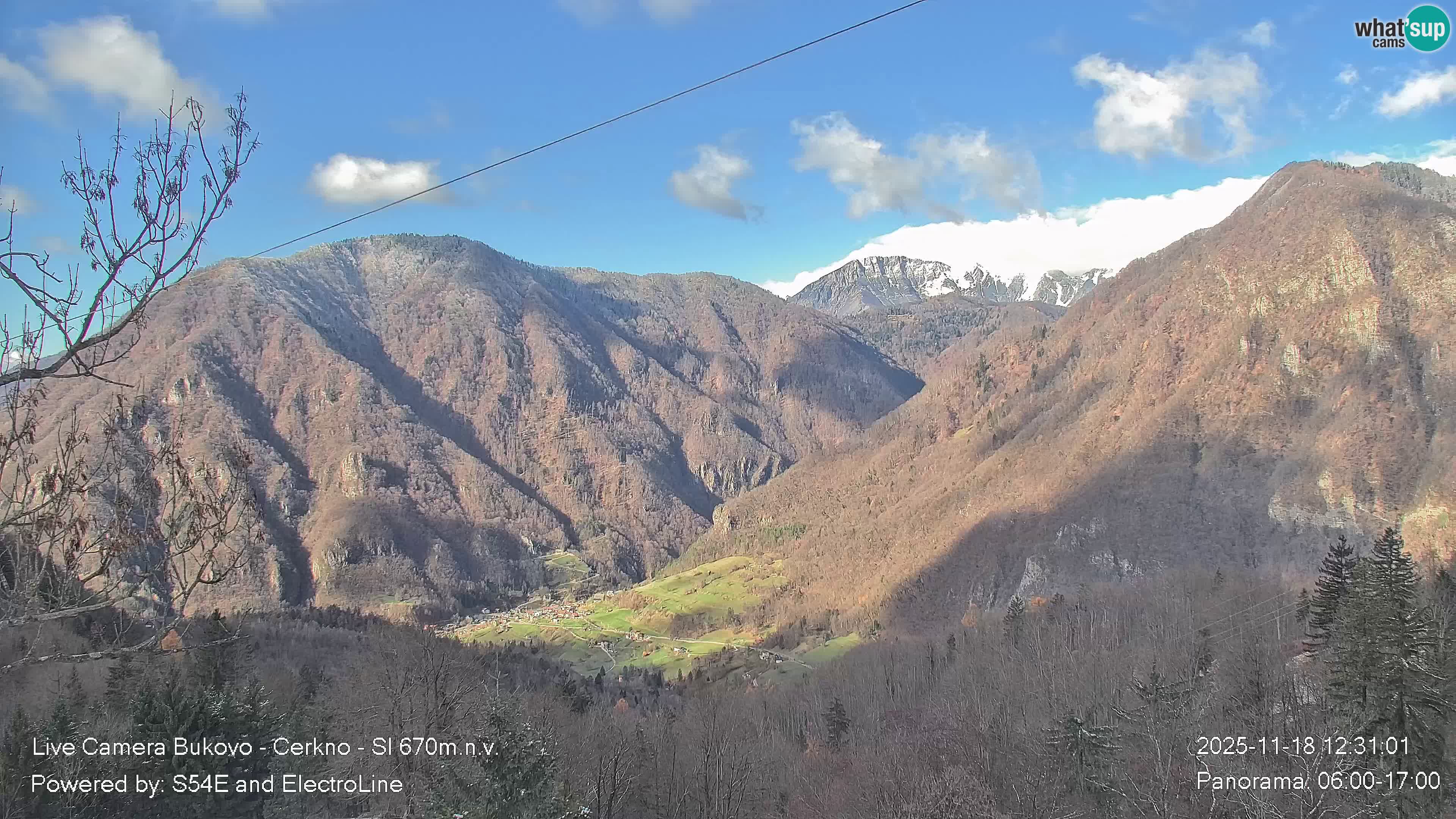Webcam Bukovo – Baška grapa | Cerkno | Slovenia
