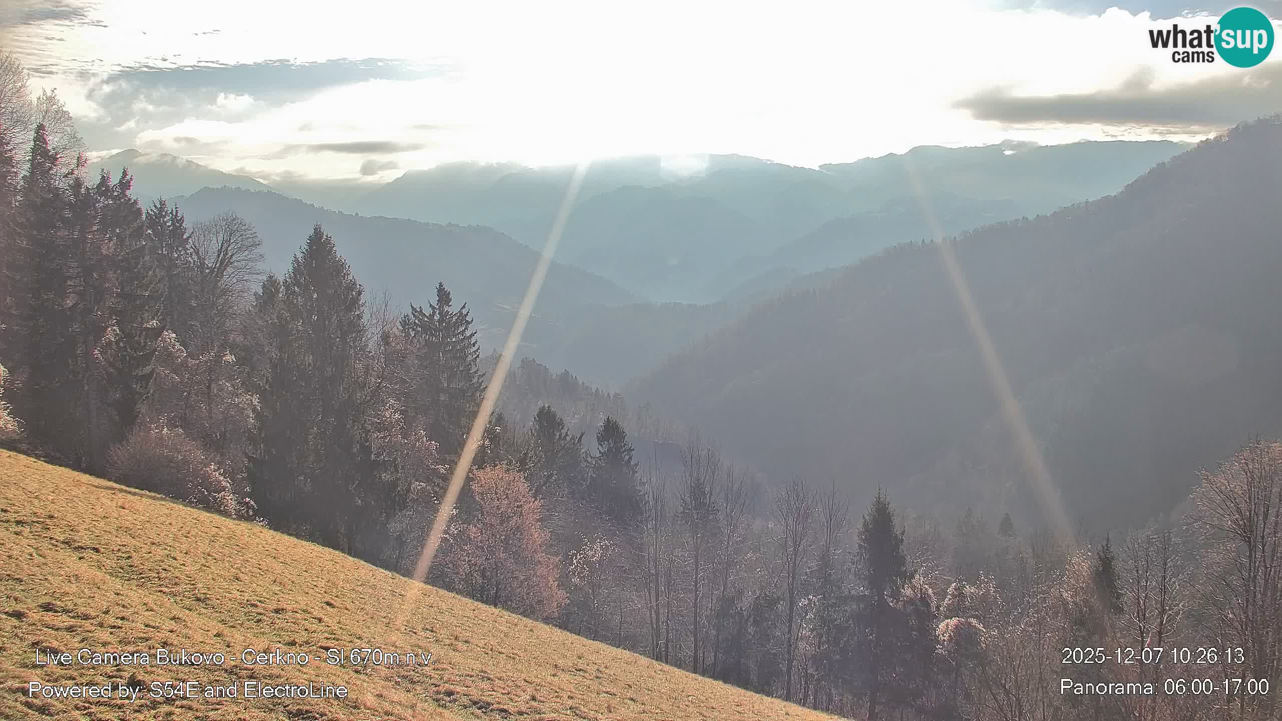 Webcam Bukovo – Baška grapa | Cerkno | Slovénie
