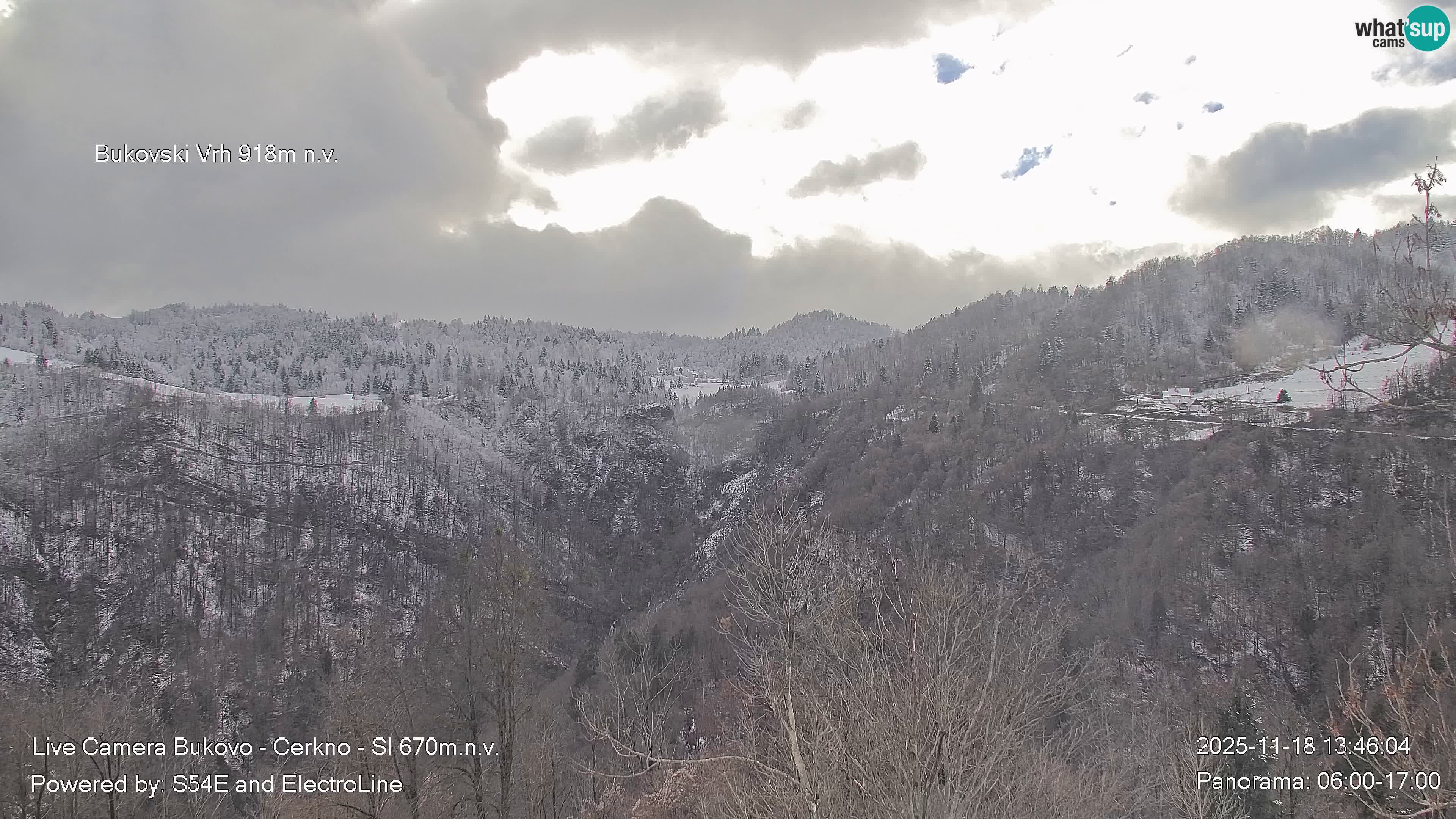 Webcam Bukovo – Baška grapa | Cerkno | Slovénie